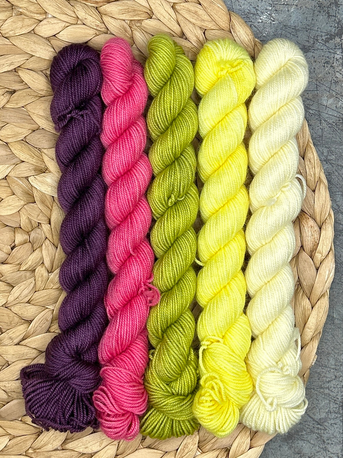 Castle Colours #174D - Soft Sock - 5 x 20g miniskeins *SECONDS*