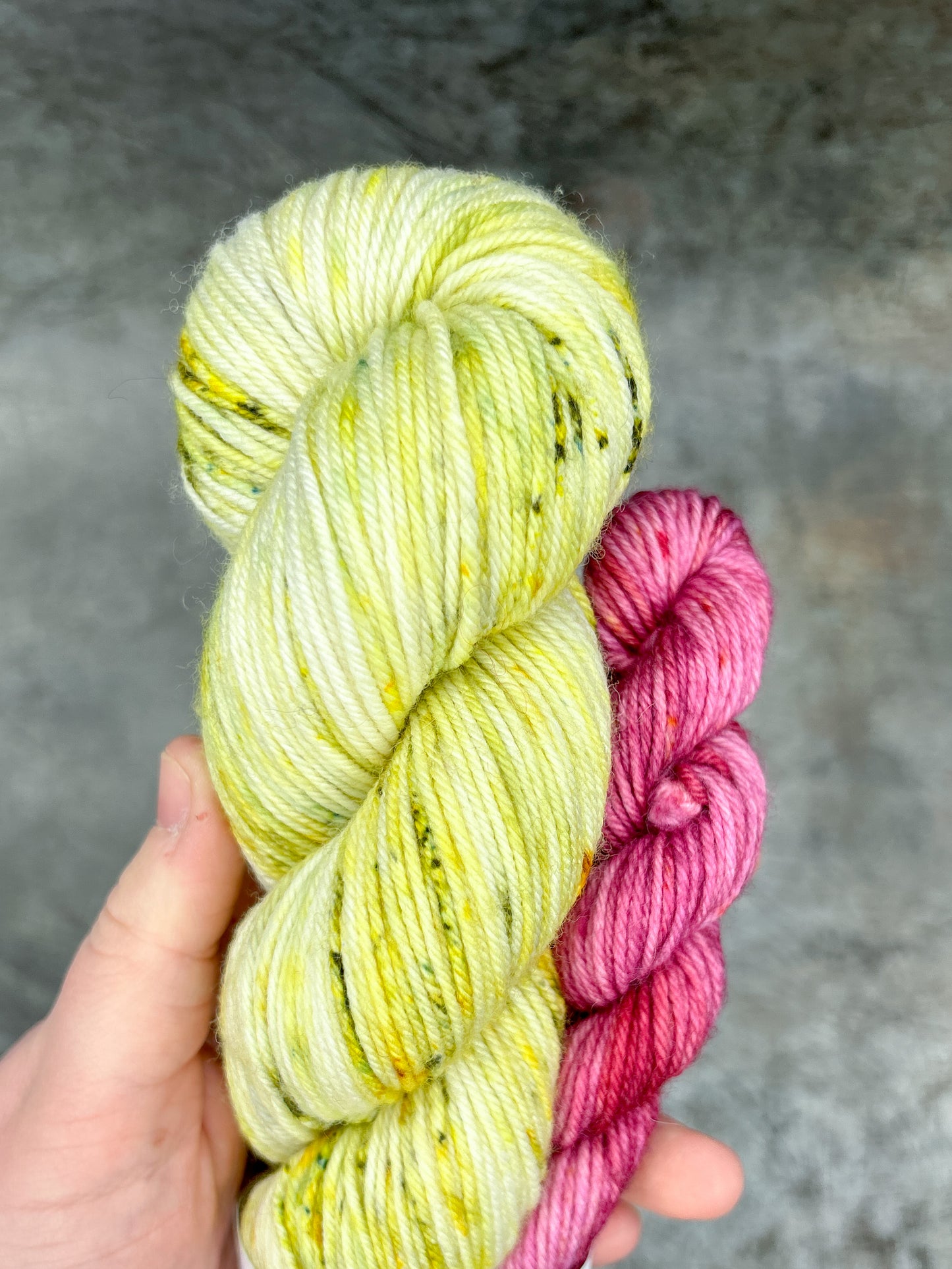 Lemon & Lime - 120g Sock Set - DK 75/25
