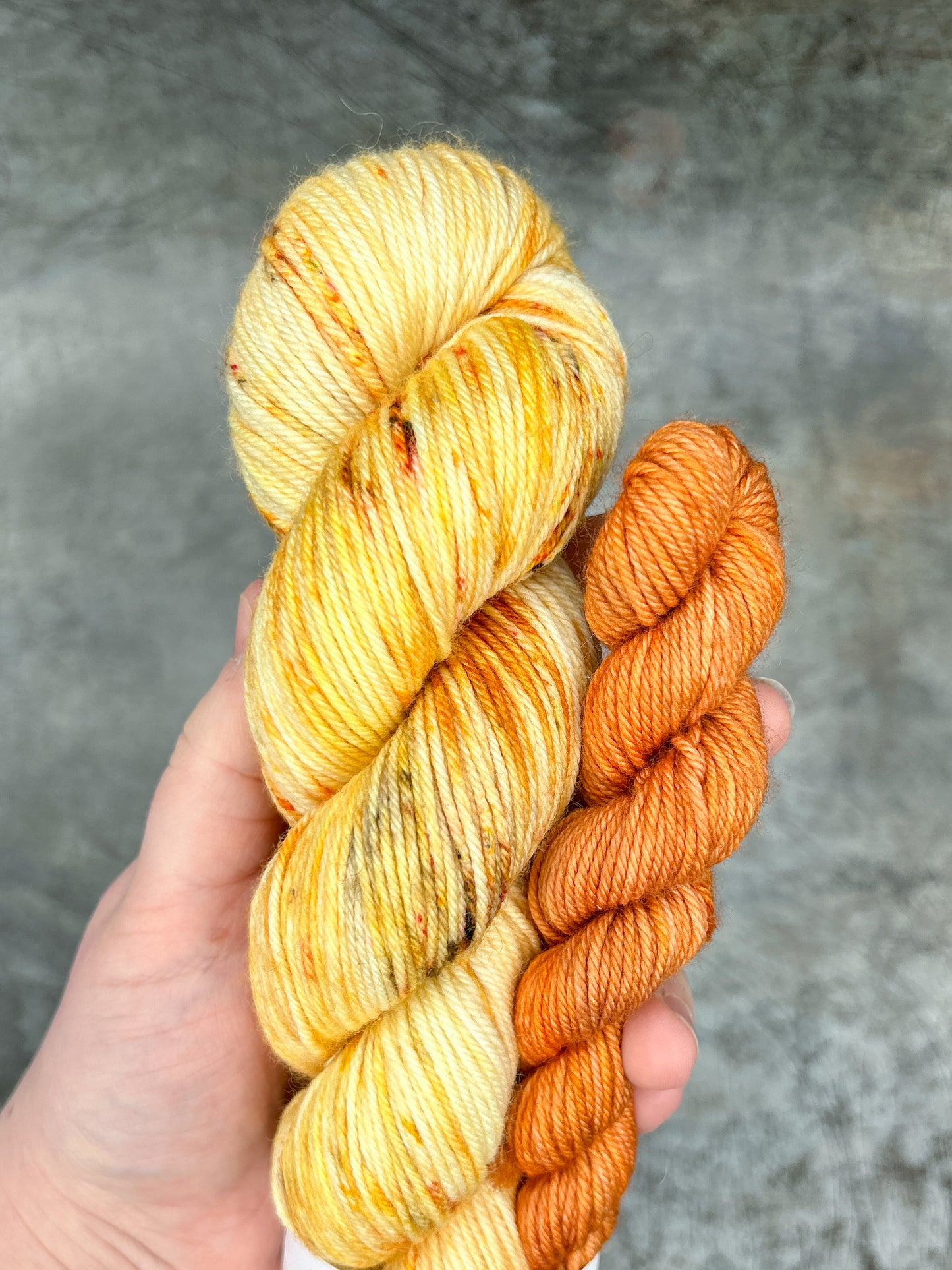 Tropical Mango - 120g Sock Set - DK 75/25