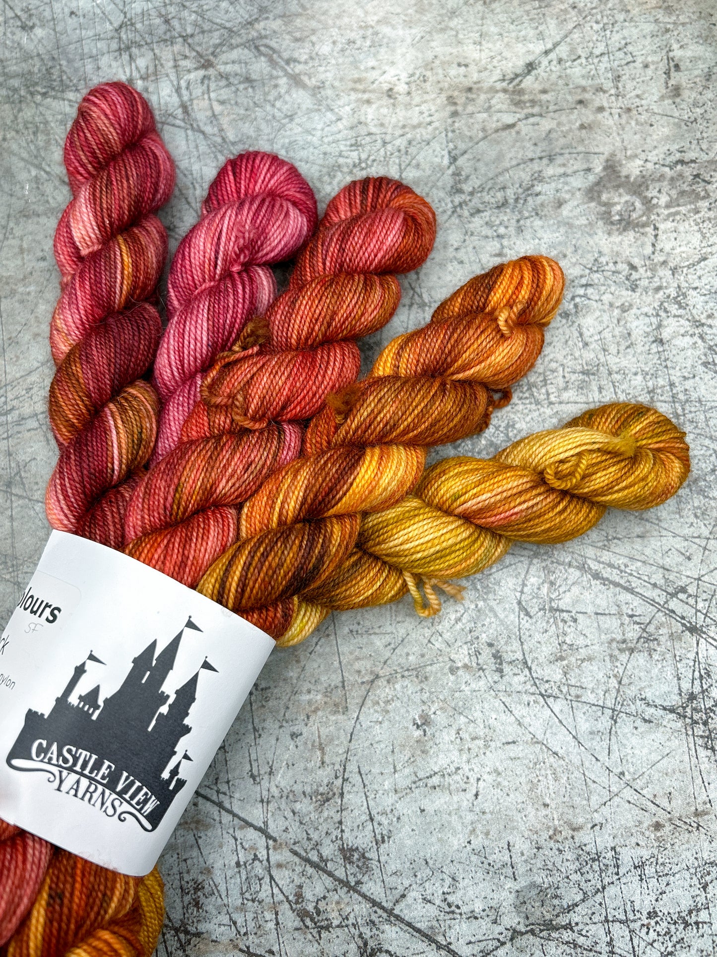 Castle Colours Minis (5F) - 5x 20g - Soft Sock