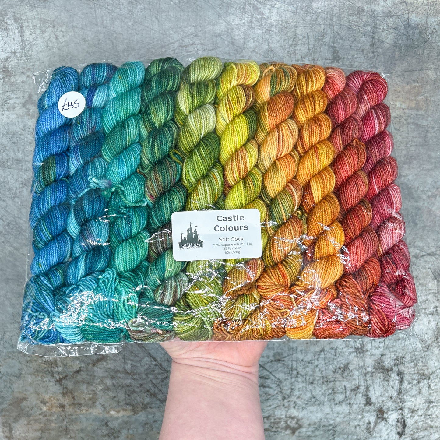 Castle Colours Minis (10B) - 10 x 20g - Soft Sock