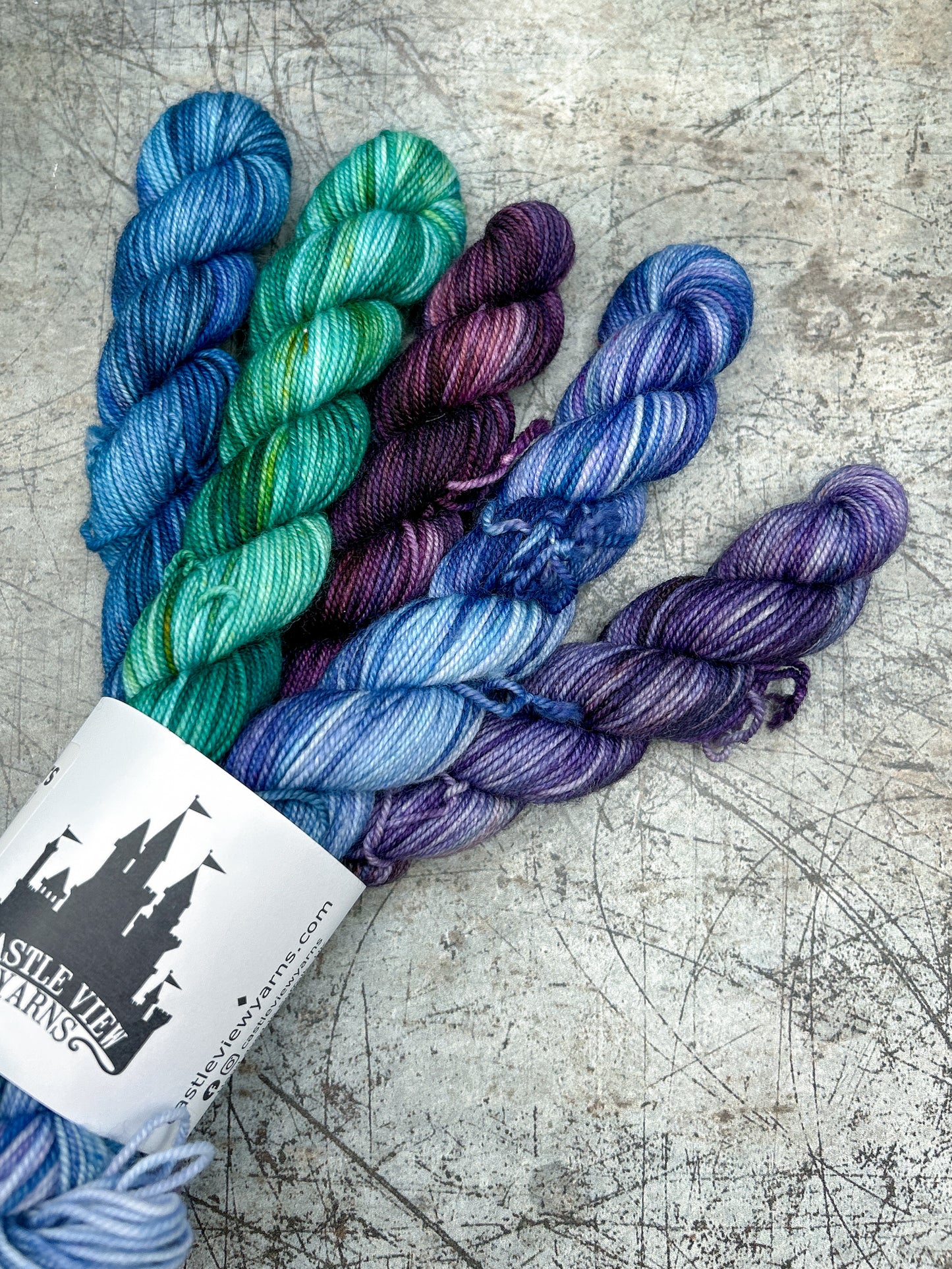 Castle Colours Minis (5J) - 5x 20g - Soft Sock
