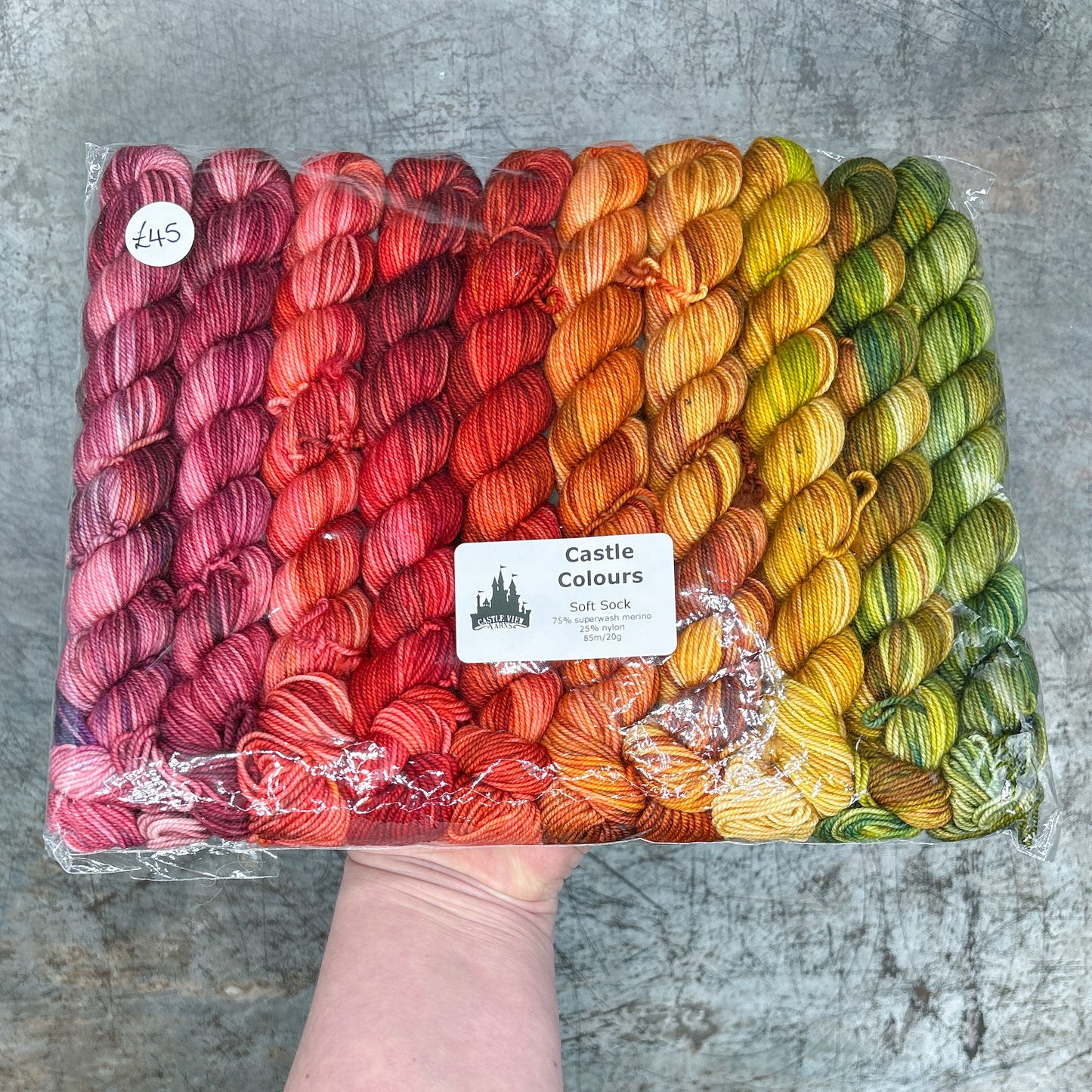 Castle Colours Minis (10C) - 10 x 20g - Soft Sock