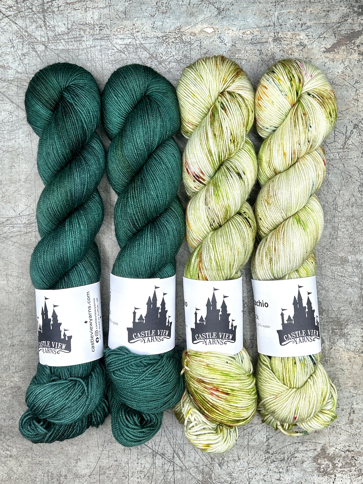 Bundle P - Soft Sock - 4 x 100g skeins