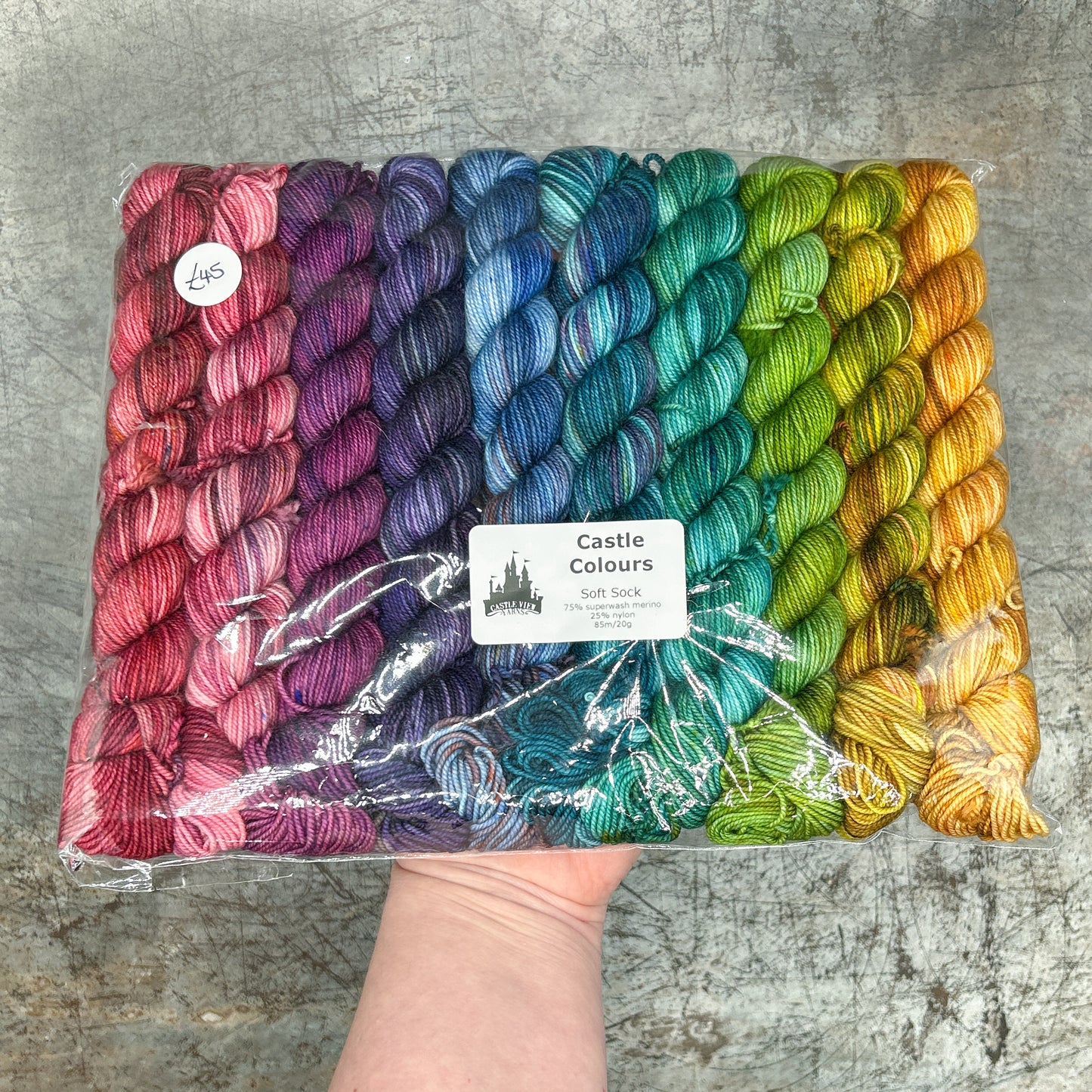 Castle Colours Minis (10G) - 10 x 20g - Soft Sock