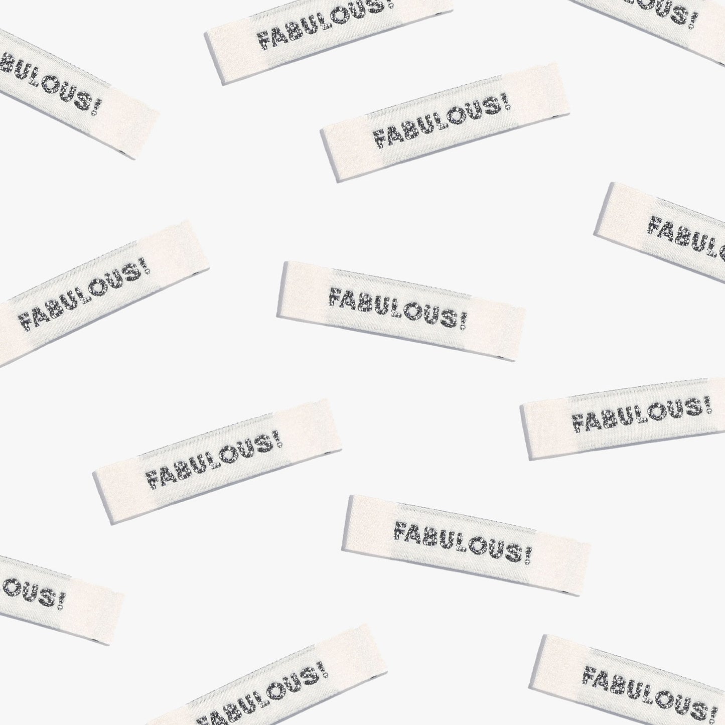 Fabulous - 6 pack -Kylie and the Machine woven labels