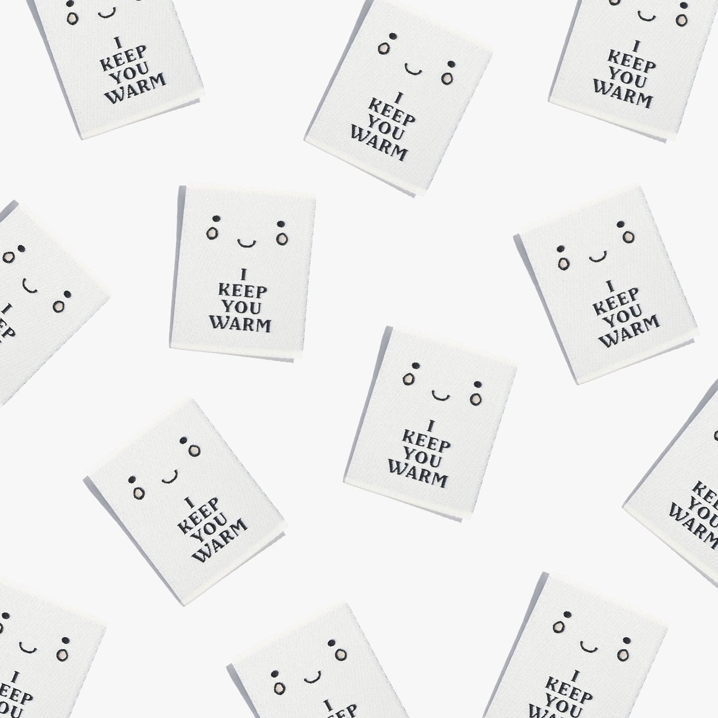 I Keep You Warm - 6 pack - Kylie and the Machine woven labels