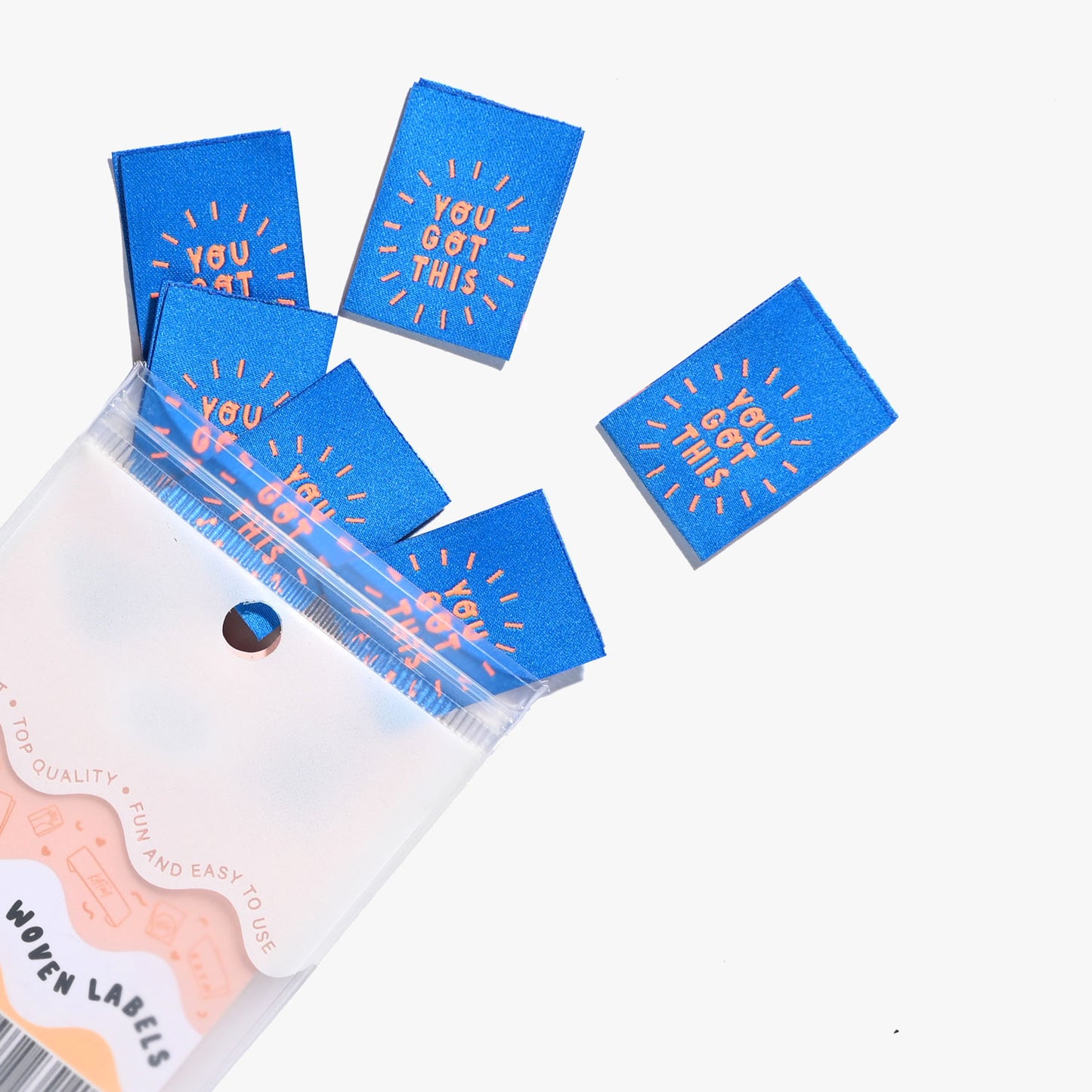 You Got This - 6 pack - Kylie and the Machine woven labels