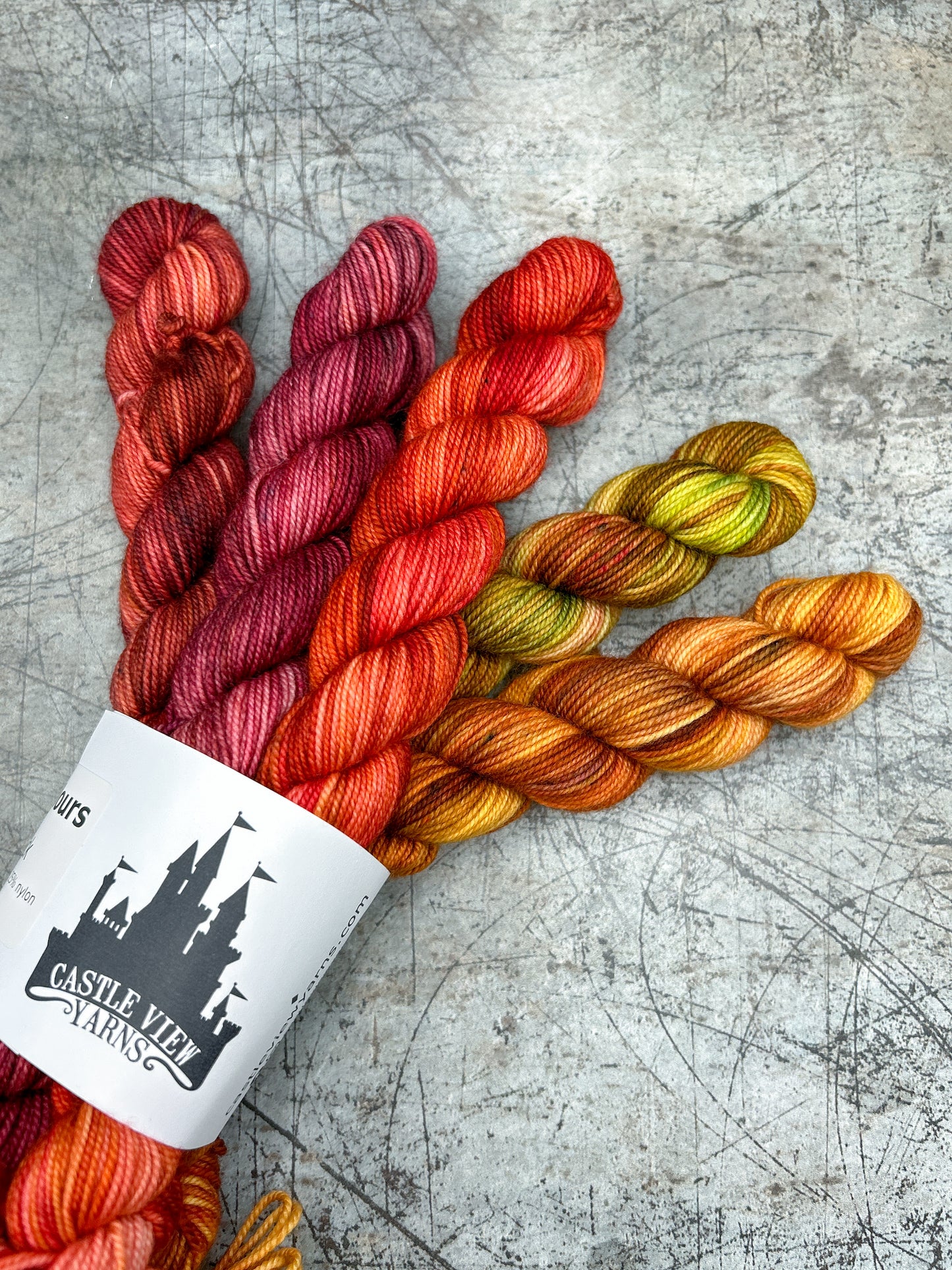 Castle Colours Minis (5C) - 5x 20g - Soft Sock