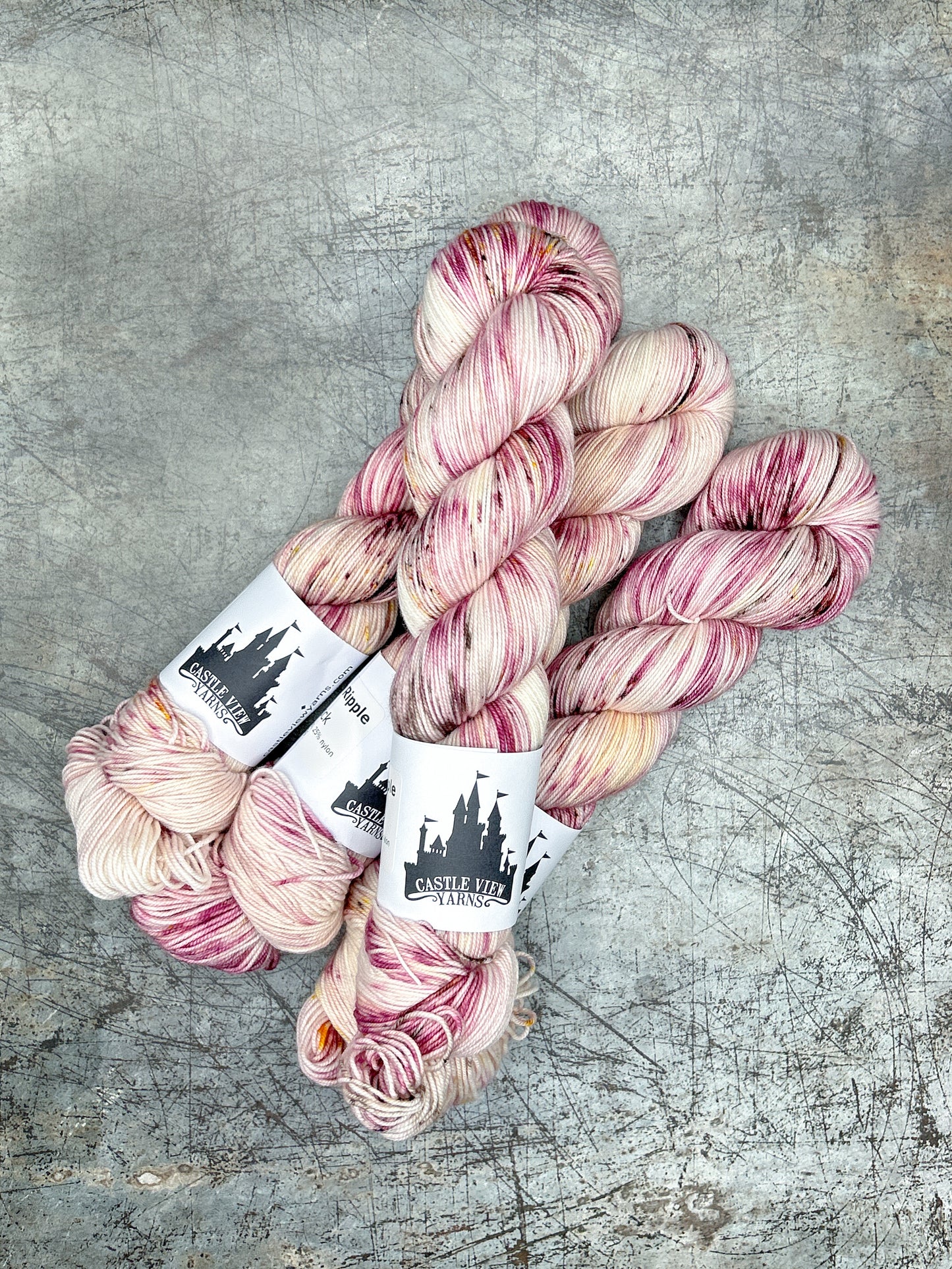 Raspberry Ripple - Soft Sock 100g