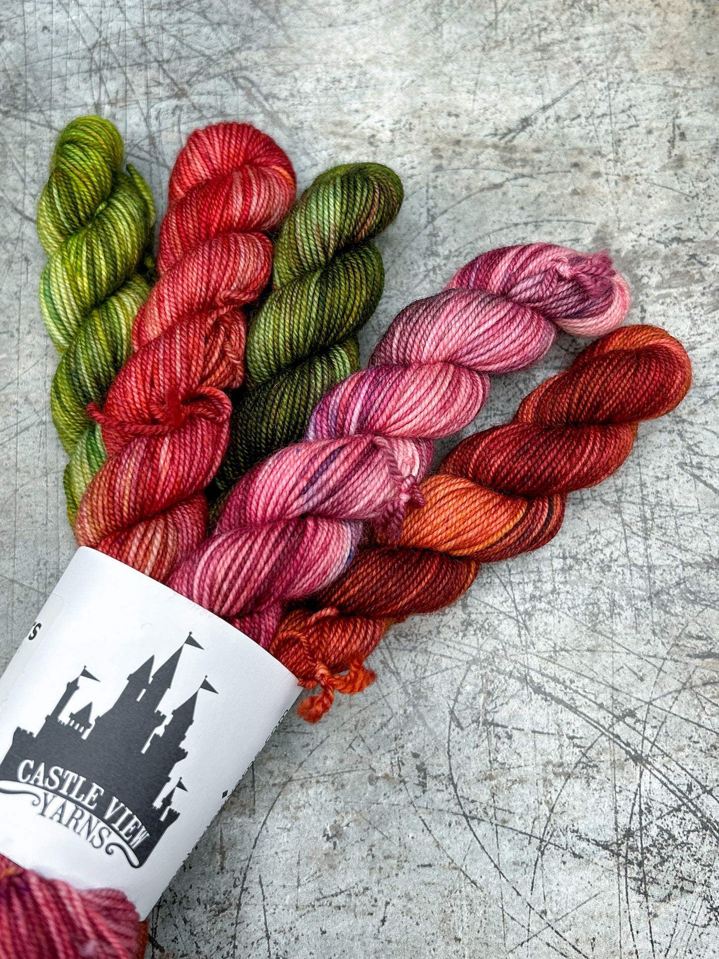 Castle Colours Minis (5Q) - 5x 20g - Soft Sock