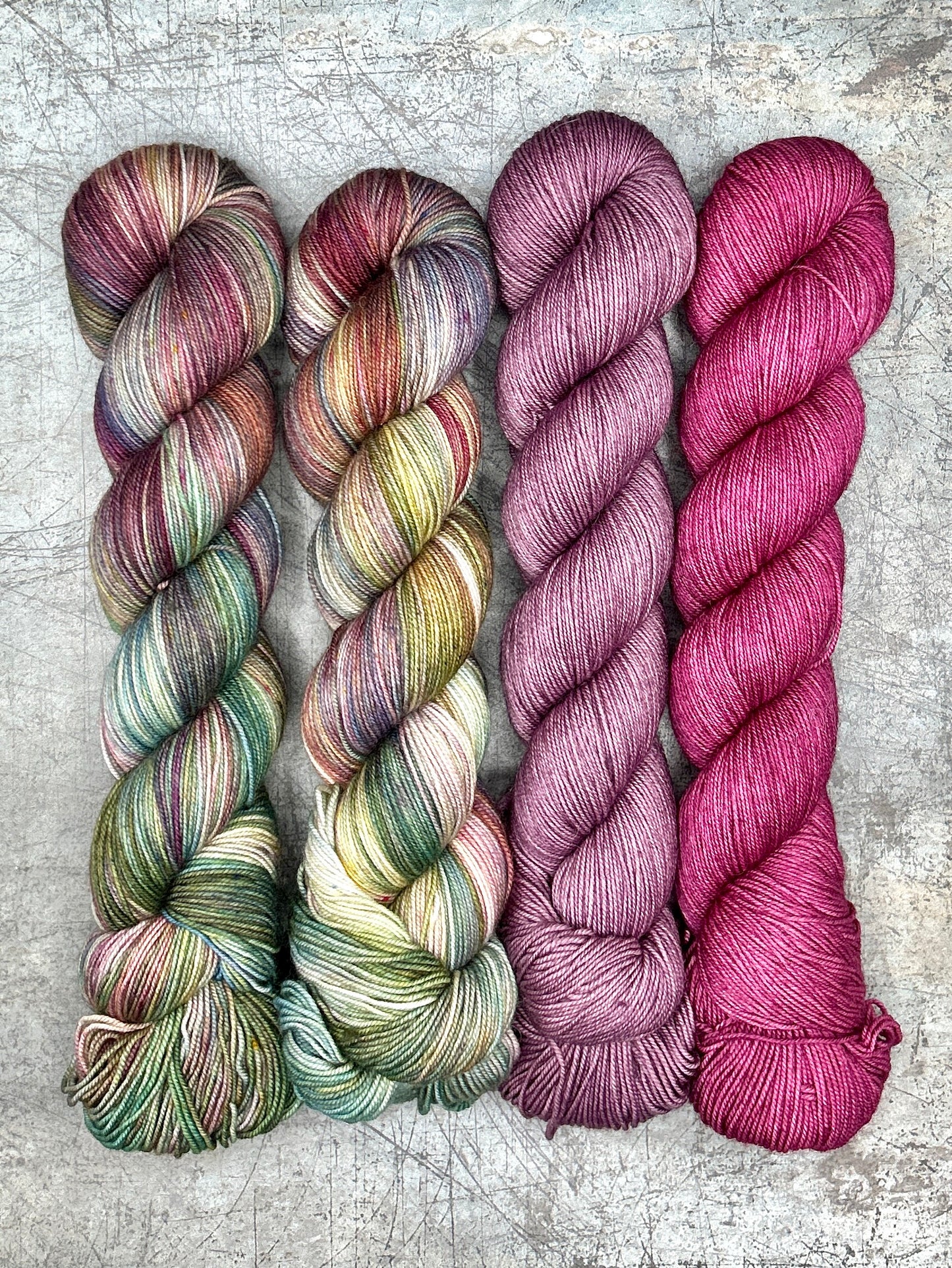 Bundle Q - Soft Sock - 4 x 100g skeins