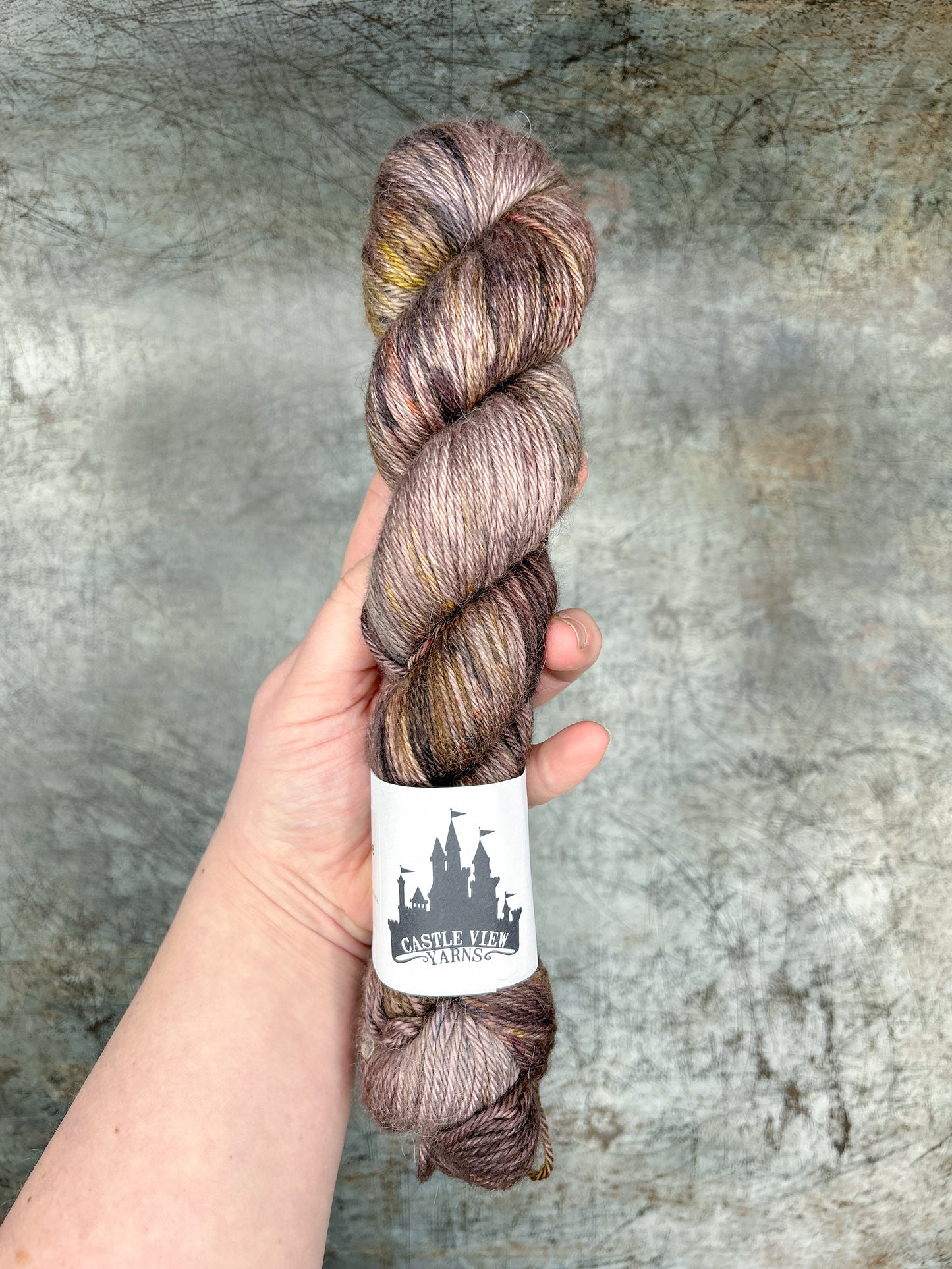 Chocolate Fudge Brownie - Alpaca Silk Cashmere DK 100g