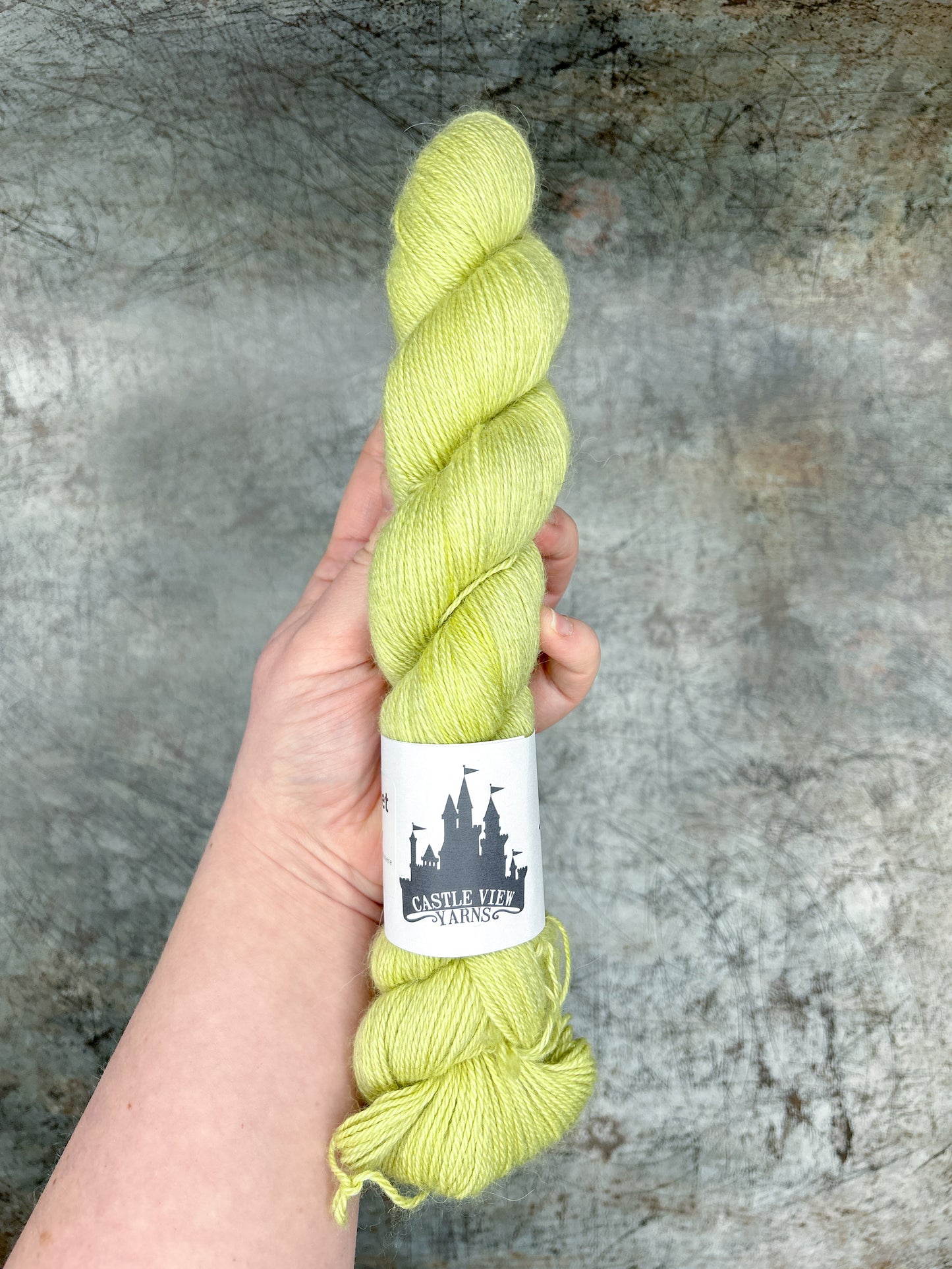 Apple Sorbet - Alpaca Silk Cashmere 4ply 100g