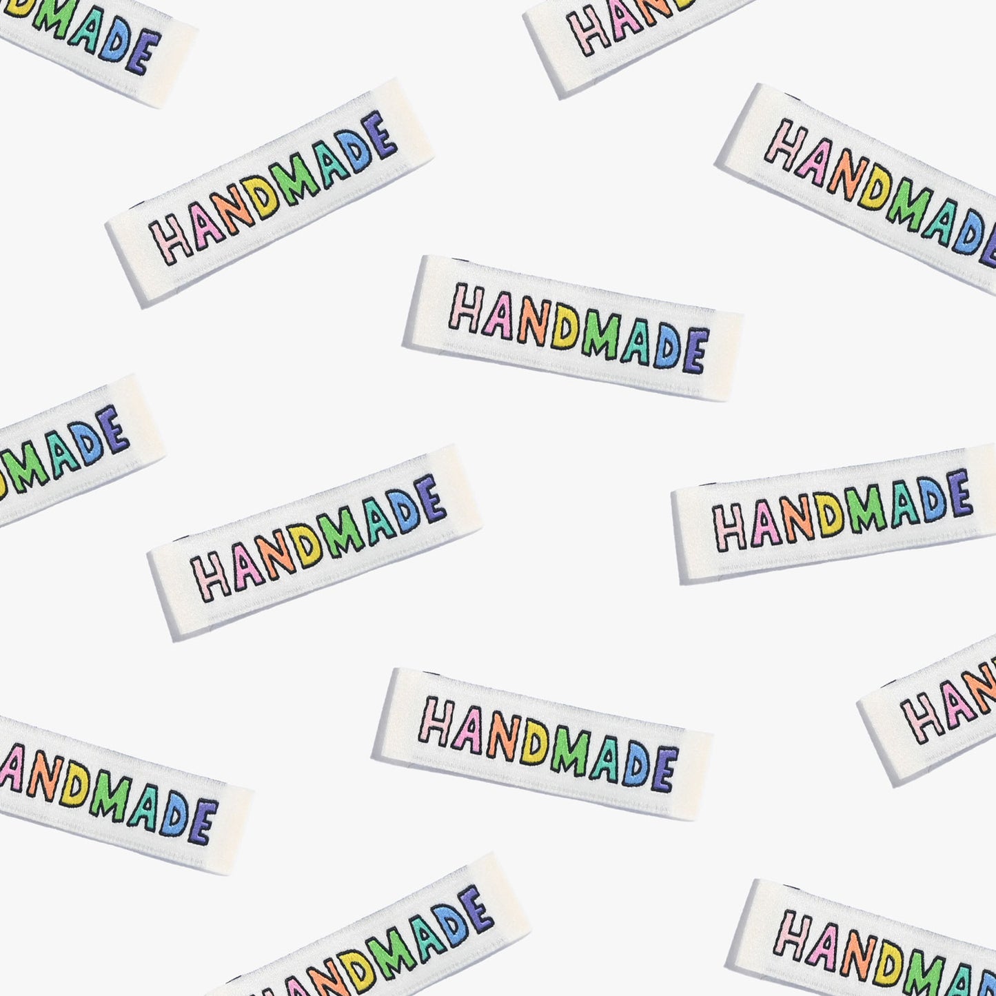 Handmade - 6 pack - Kylie and the Machine woven labels