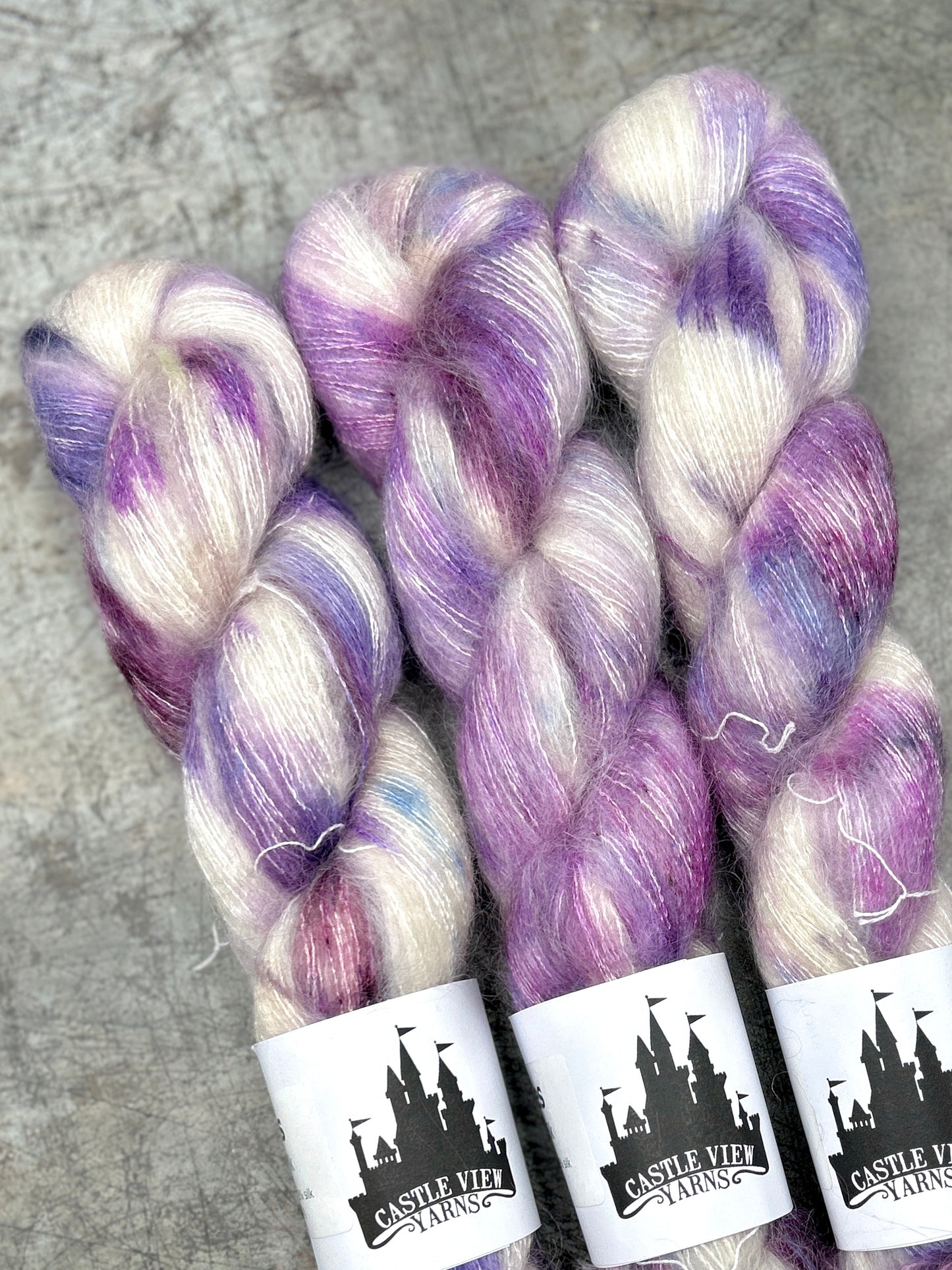 Agnes - Mohair Silk Fluff 50g skein