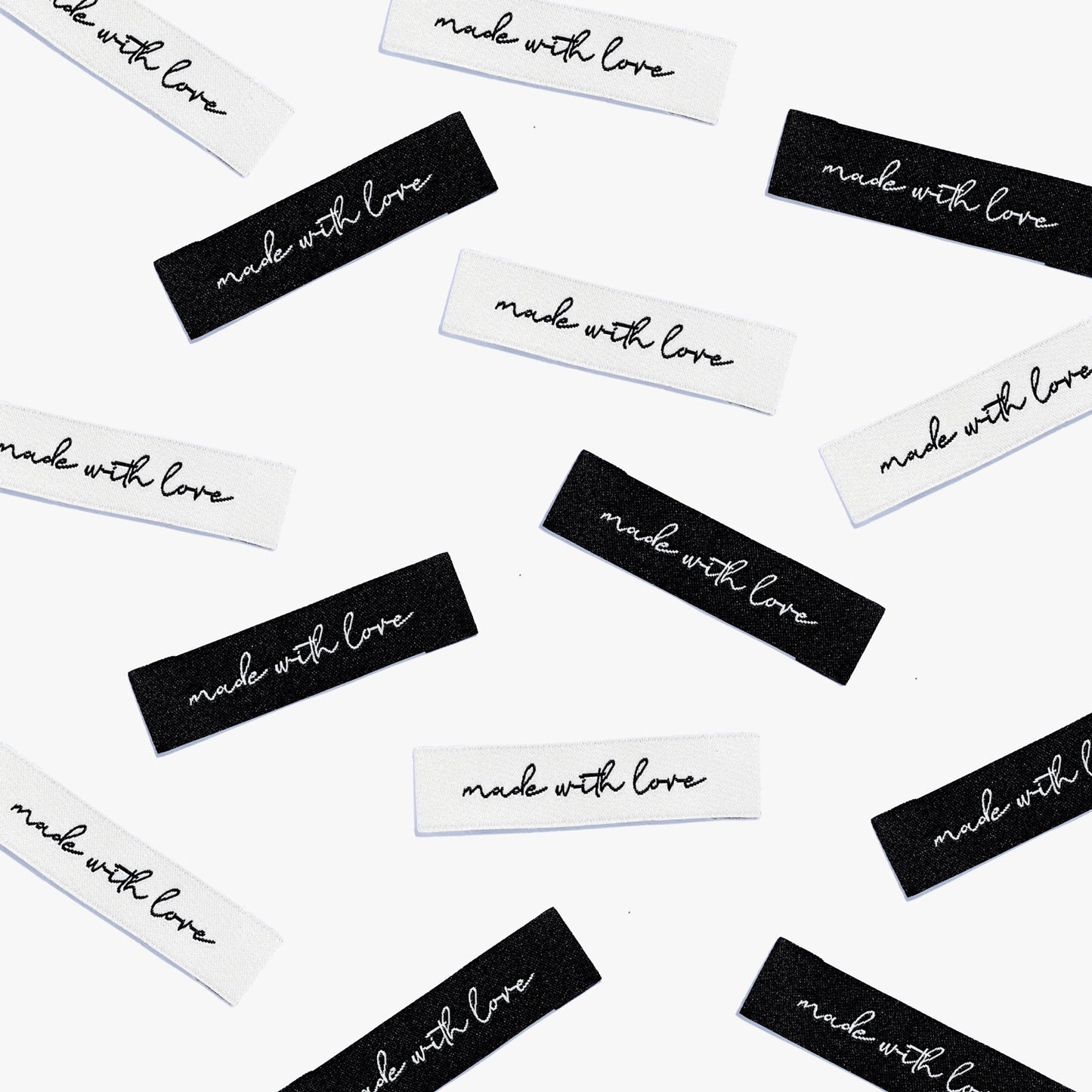 Made With Love - 6 pack - Kylie and the Machine woven labels