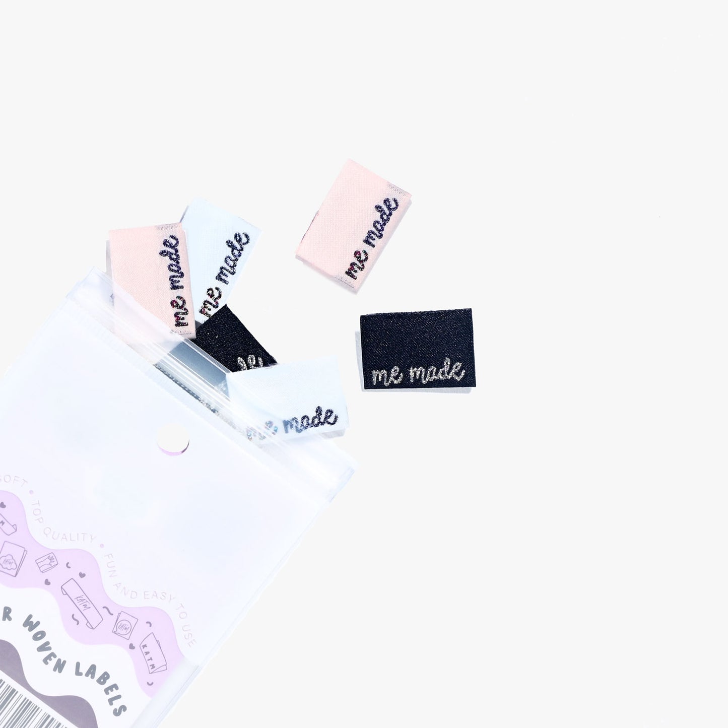 Me Made - 6 pack - Kylie and the Machine woven labels