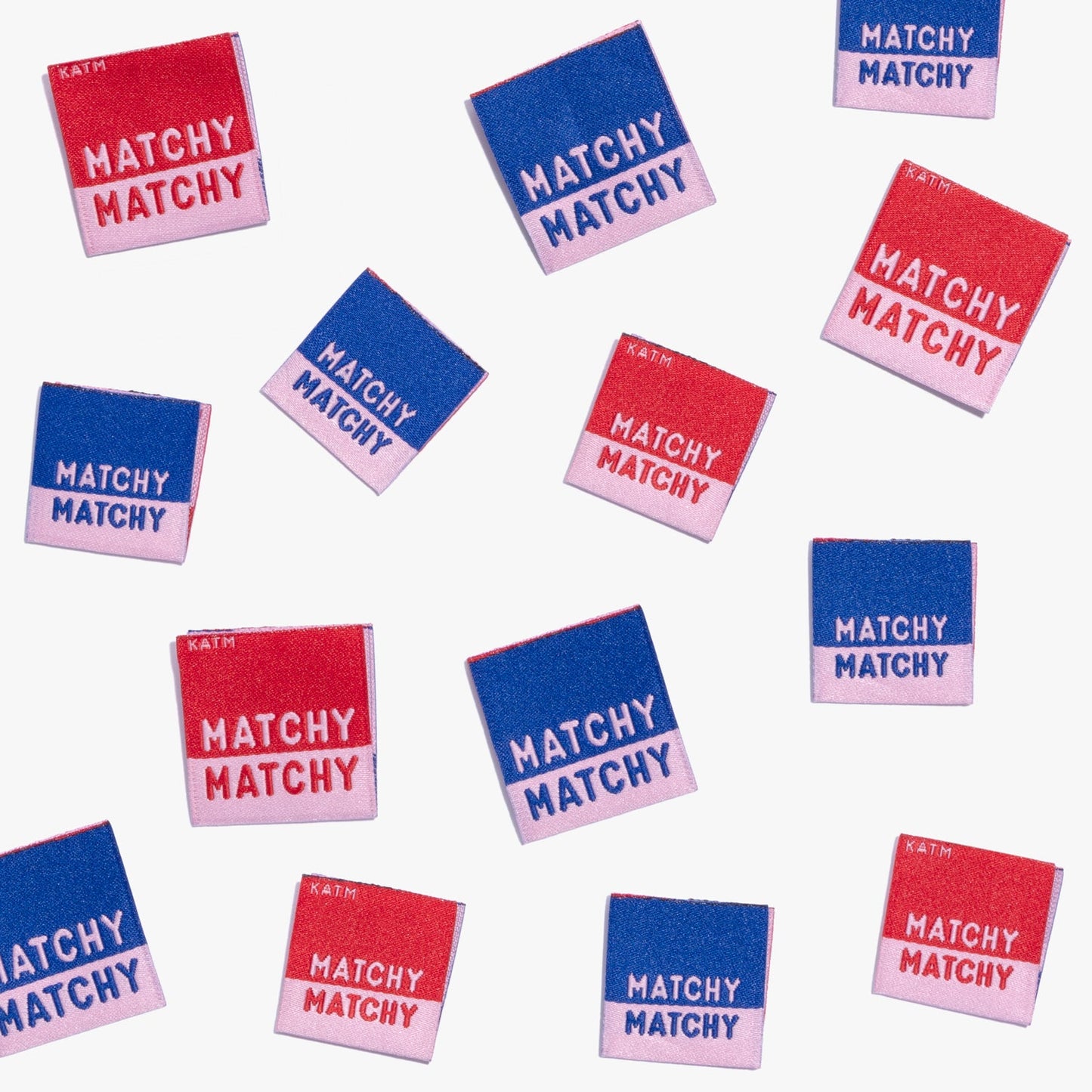 Matchy Matchy - 10 pack -Kylie and the Machine woven labels