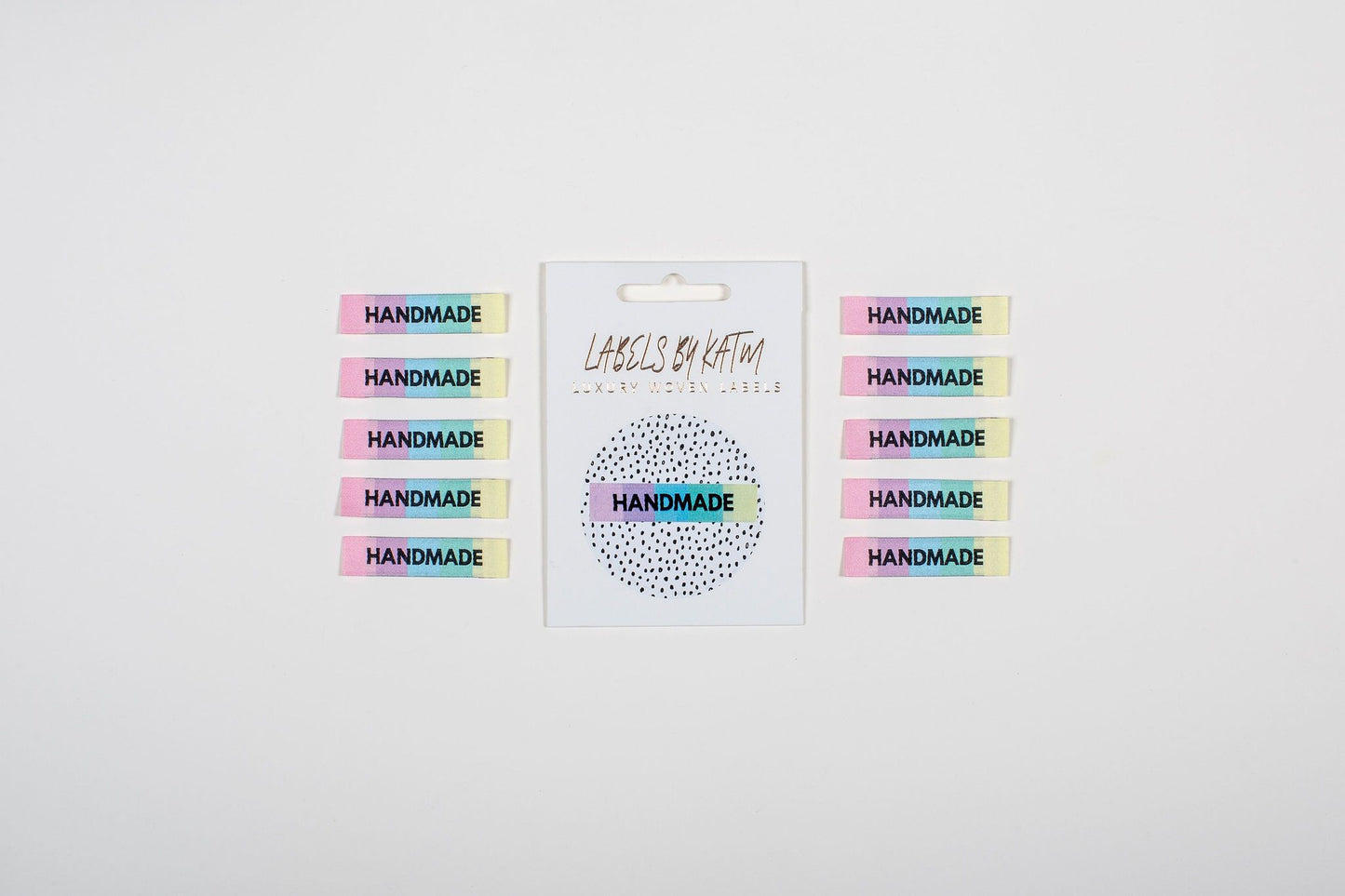 Handmade - 10 pack - Kylie and the Machine woven labels