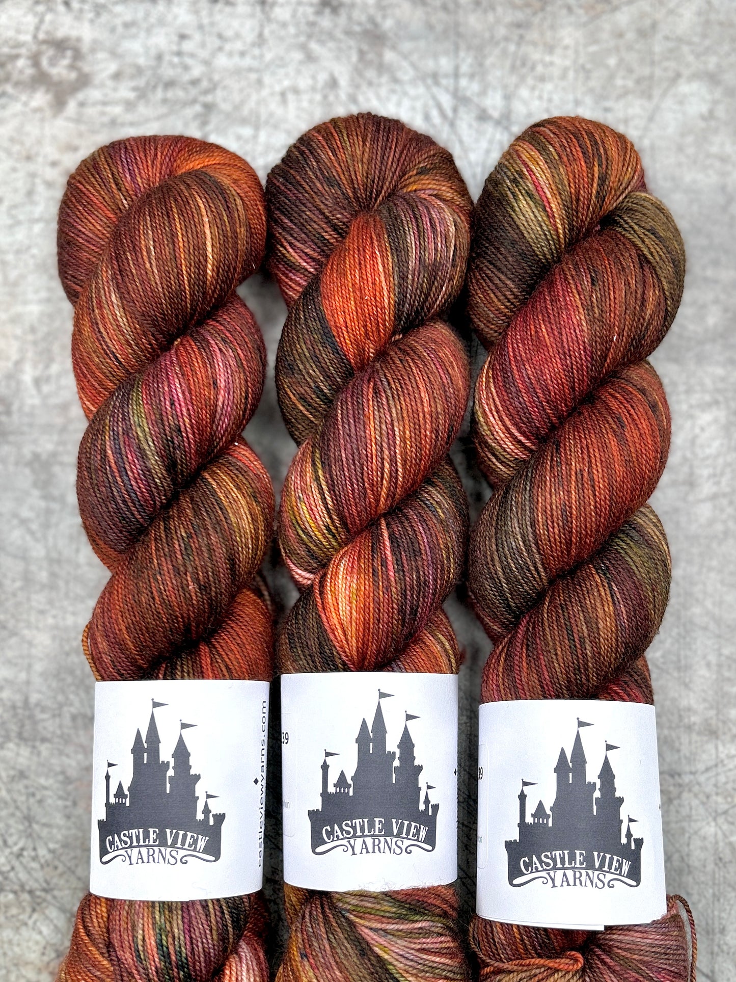 Castle Colours #139 - Soft Sock 100g skein