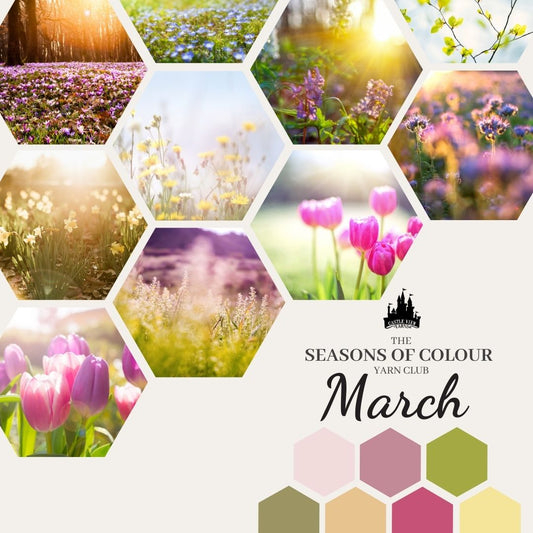 March (Spring #1) - Seasons of Colour Yarn Club