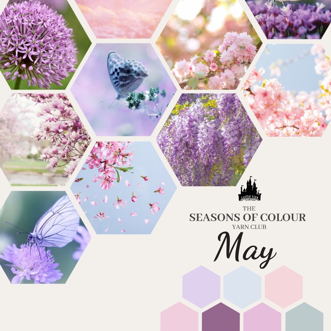 Spring: 3 month subscription - Seasons of Colour Yarn Club