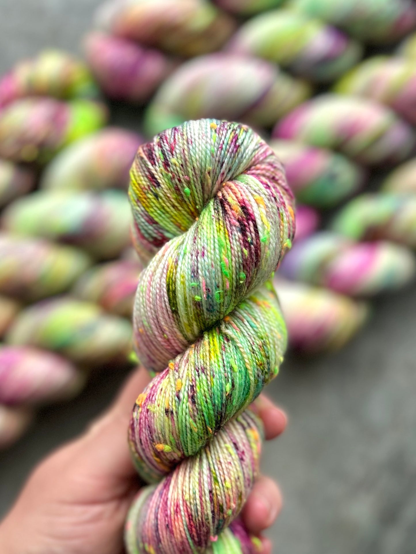 California Dreaming - Neon Tweedy Sock 100g