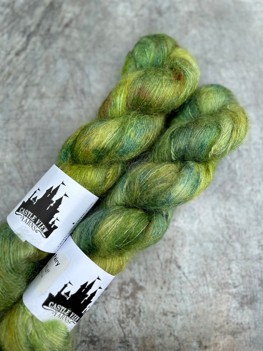 The Green Fairy - Mohair Silk Fluff 50g