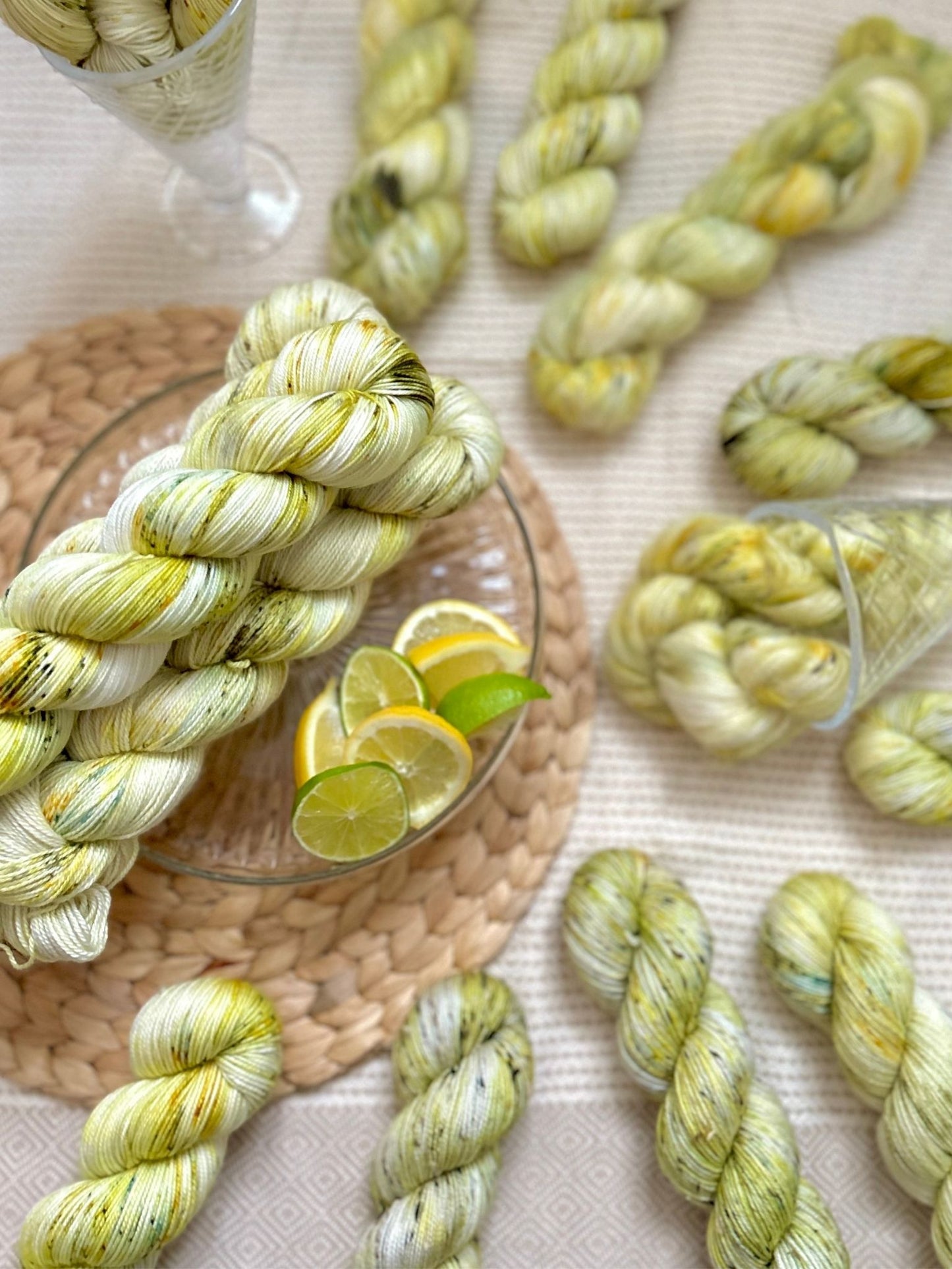 Lemon & Lime - Tweedy Sock 100g