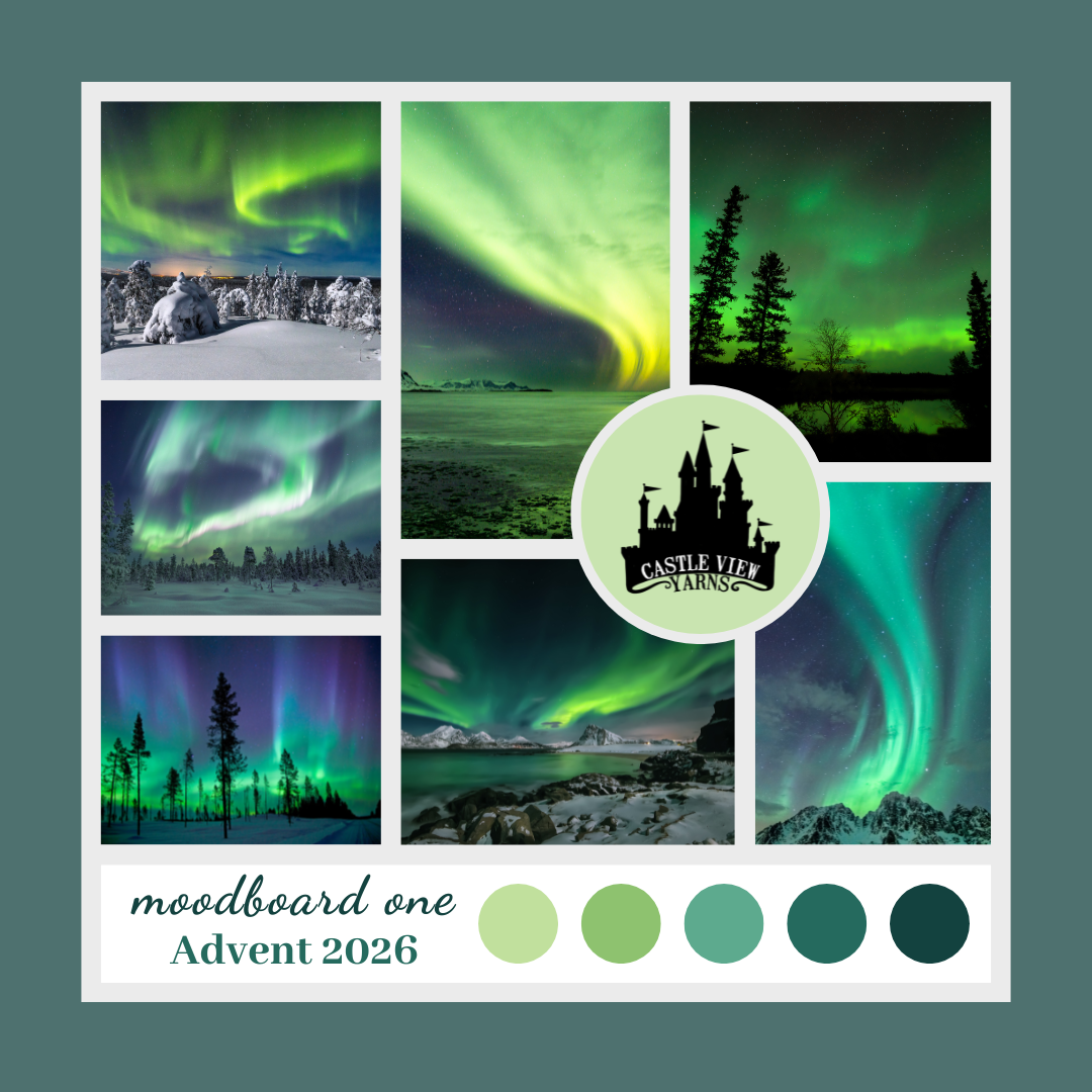 Glowing Skies - 2026 Christmas Day Sock Set **PREORDER ships in December 2026**
