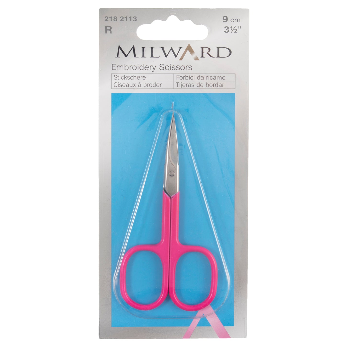 Neon Pink Scissors - Milward Embroidery