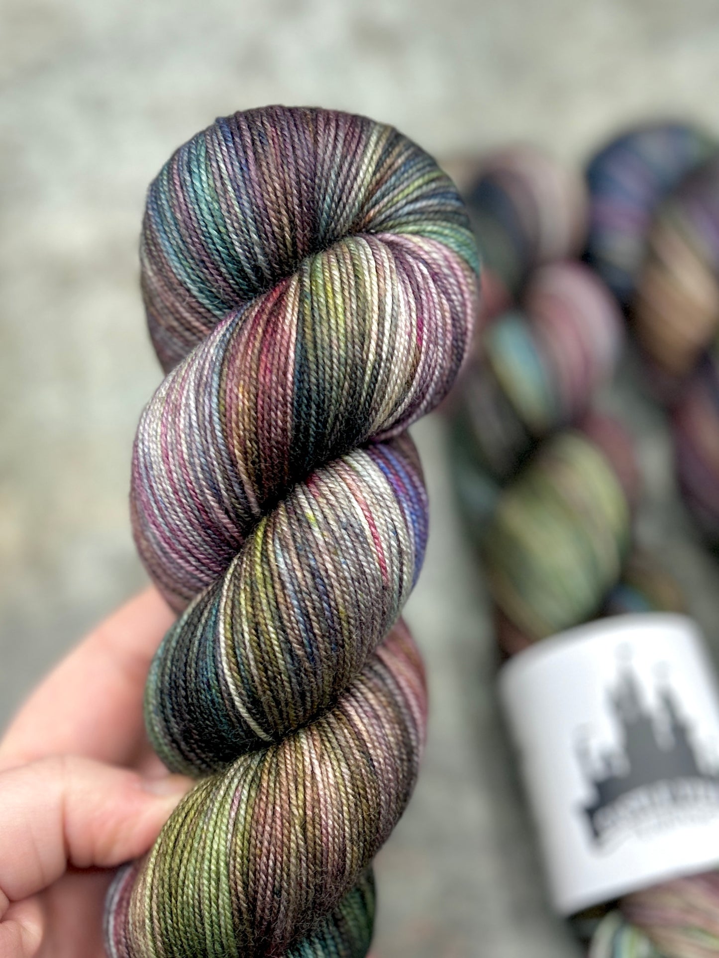 Castle Colours #135 - Soft Sock 100g skein