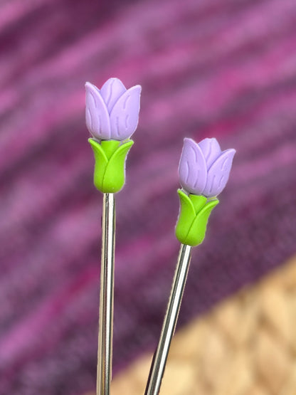 Purple Tulips - Stitch Stoppers