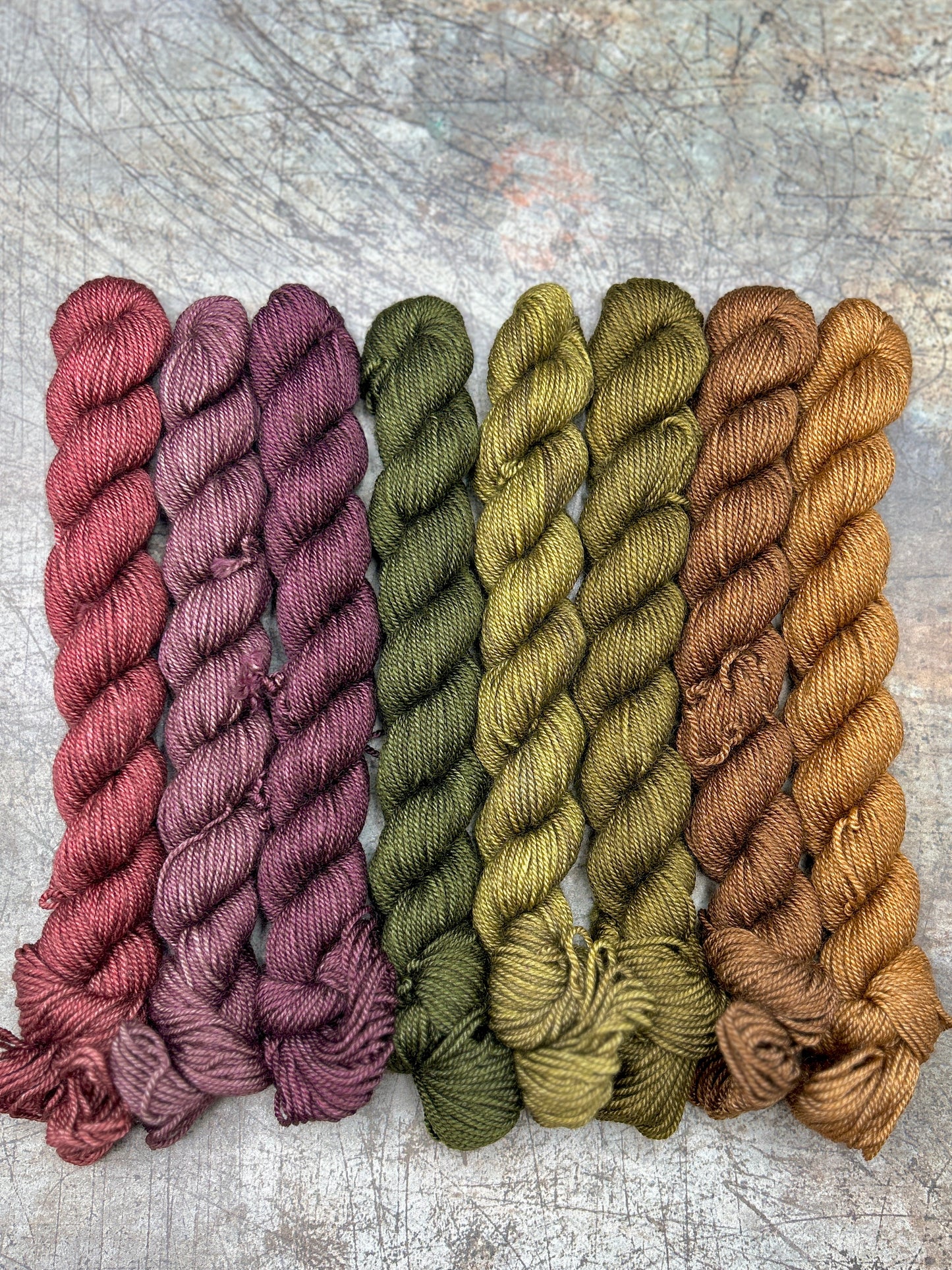 September Minis - Yak Silk Sock - 8 x 20g set (Seasons of Colour)