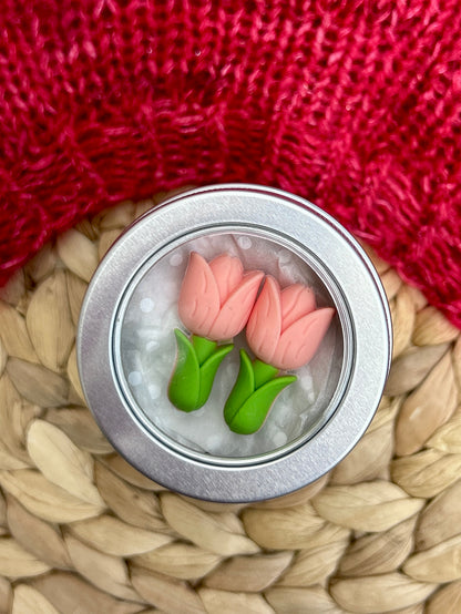 Pink Tulips - Stitch Stoppers