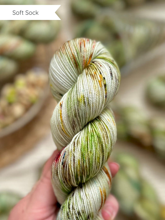 Nutty Pistachio - Soft Sock 100g