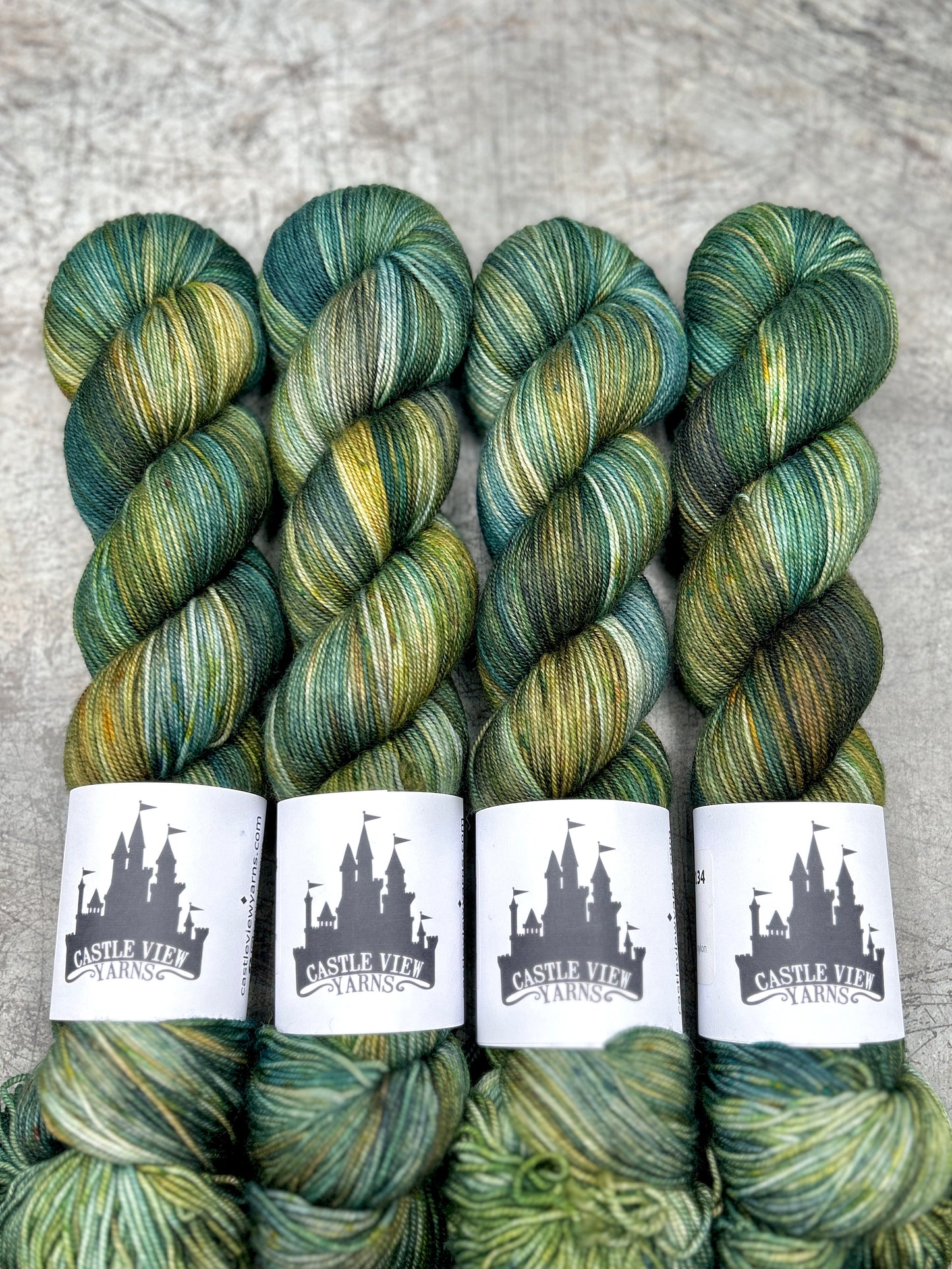 Castle Colours #134 - Soft Sock 100g skein