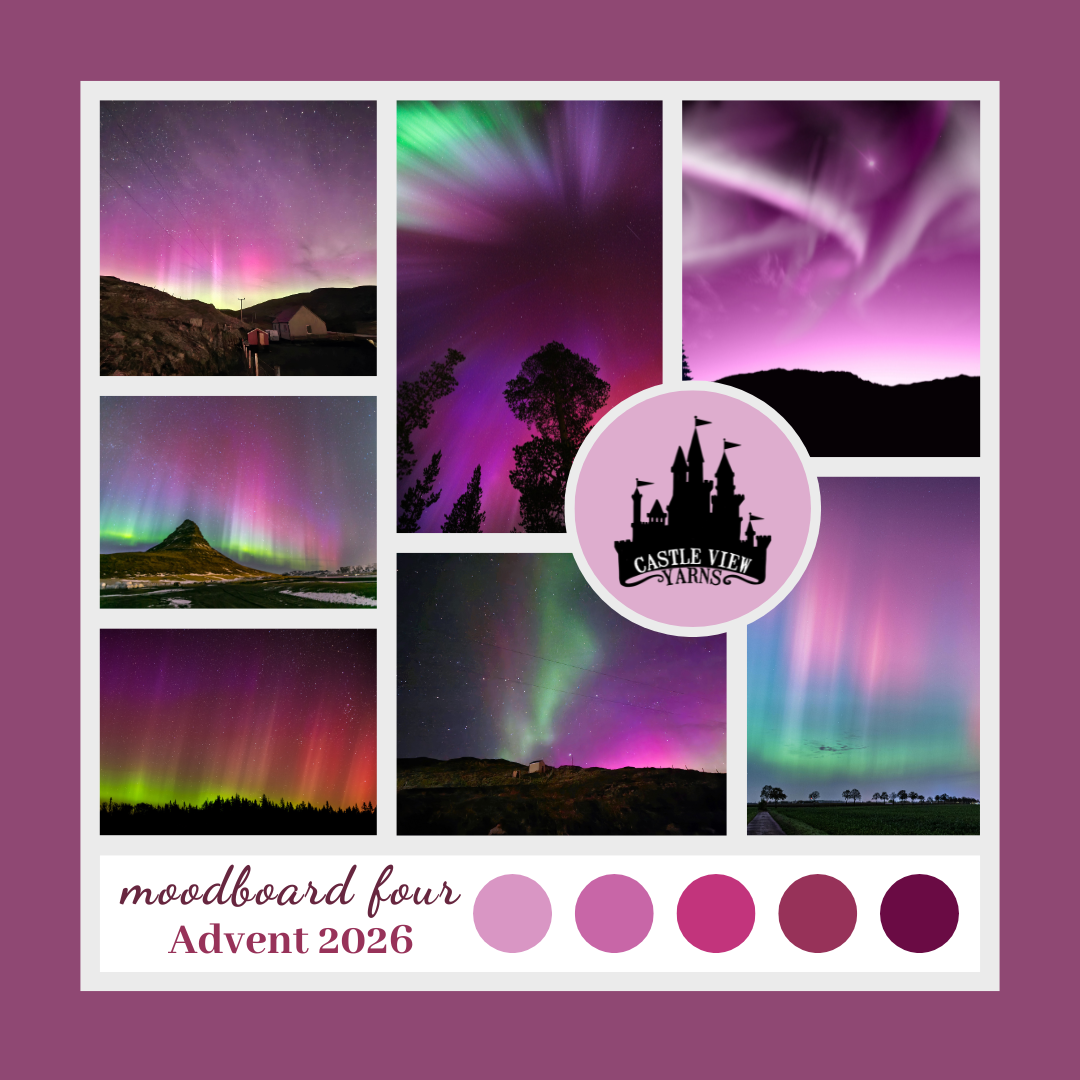 Glowing Skies - 2026 Christmas Day Sock Set **PREORDER ships in December 2026**