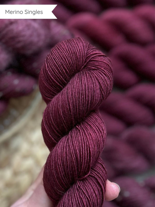 Blackcurrant Sorbet - Merino Singles 100g