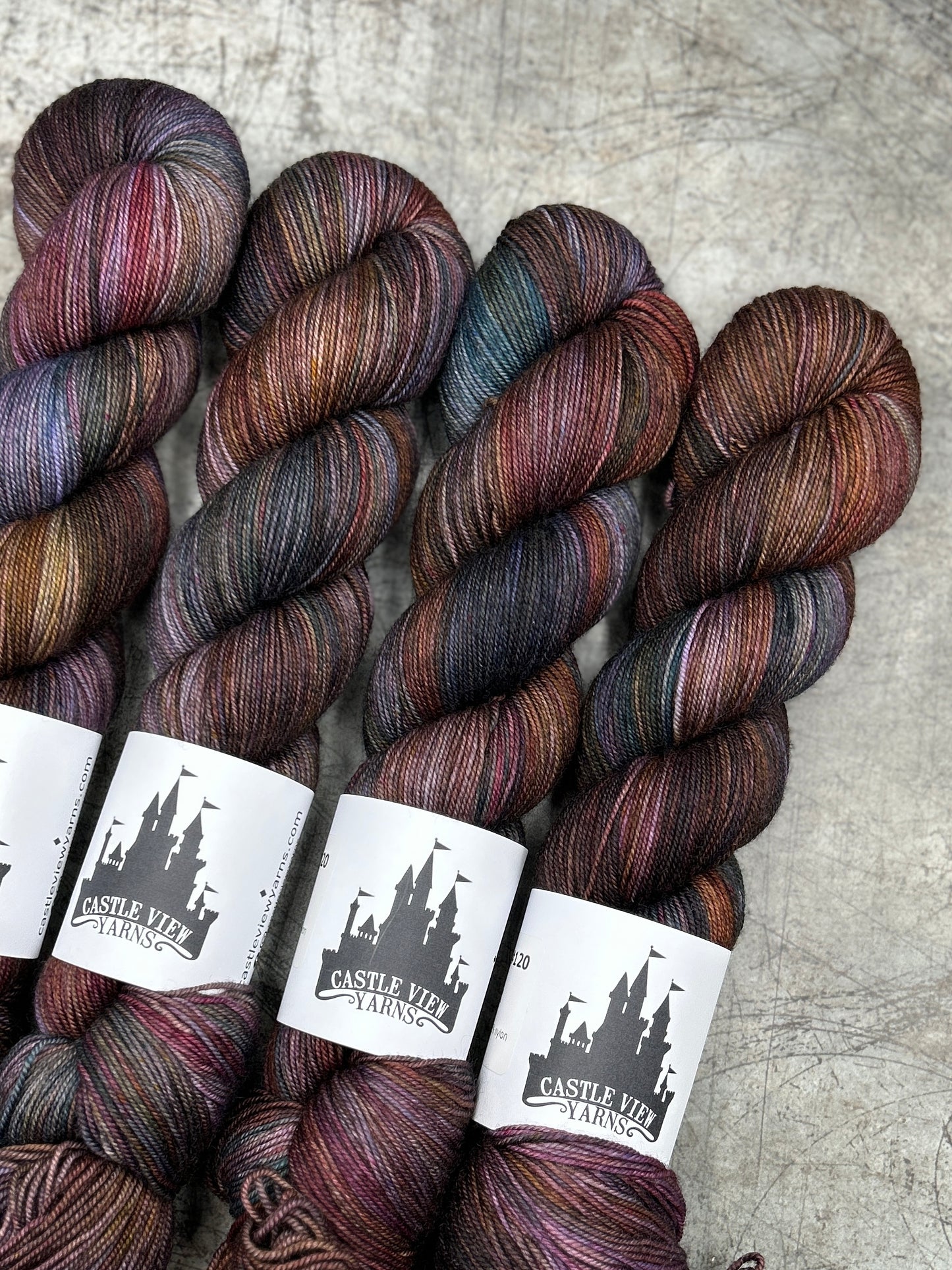 Castle Colours #120 - Soft Sock 100g skein