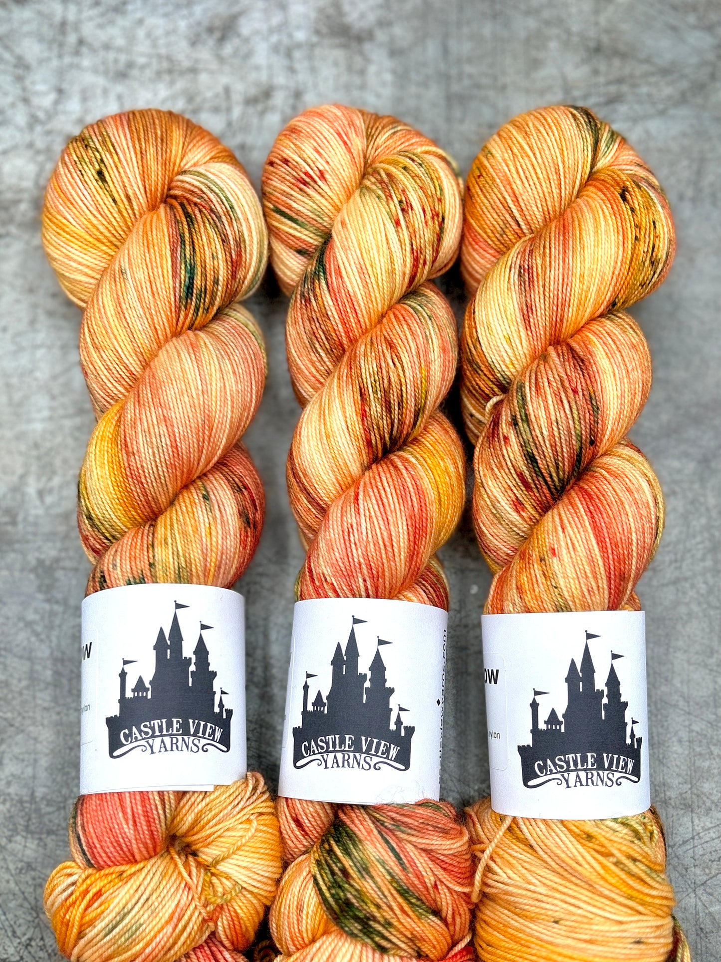 Mango Glow - Soft Sock 100g skein