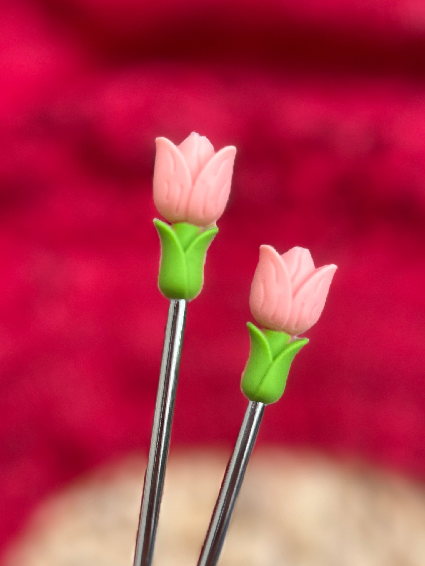 Pink Tulips - Stitch Stoppers