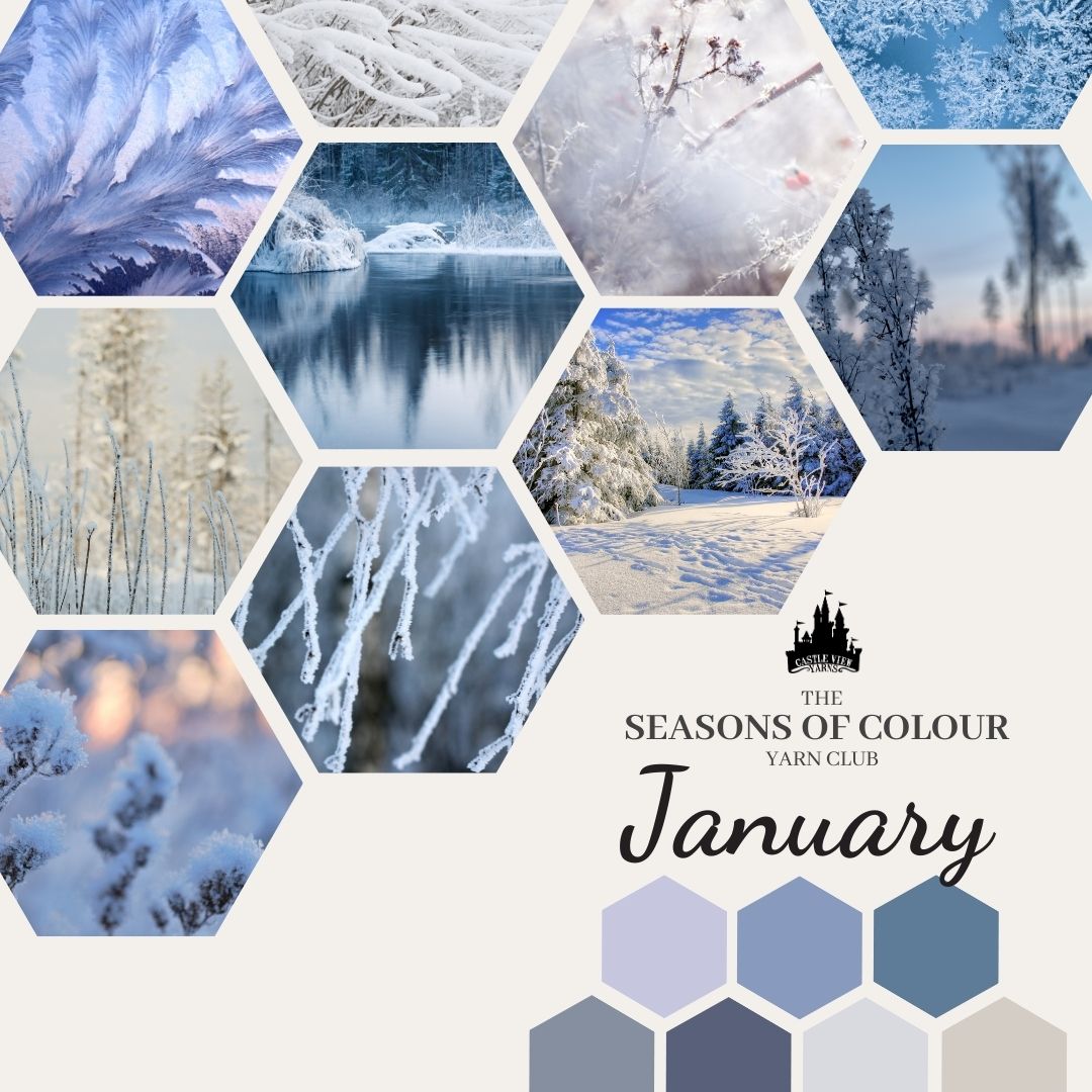 Winter: 3 month subscription - Seasons of Colour Yarn Club