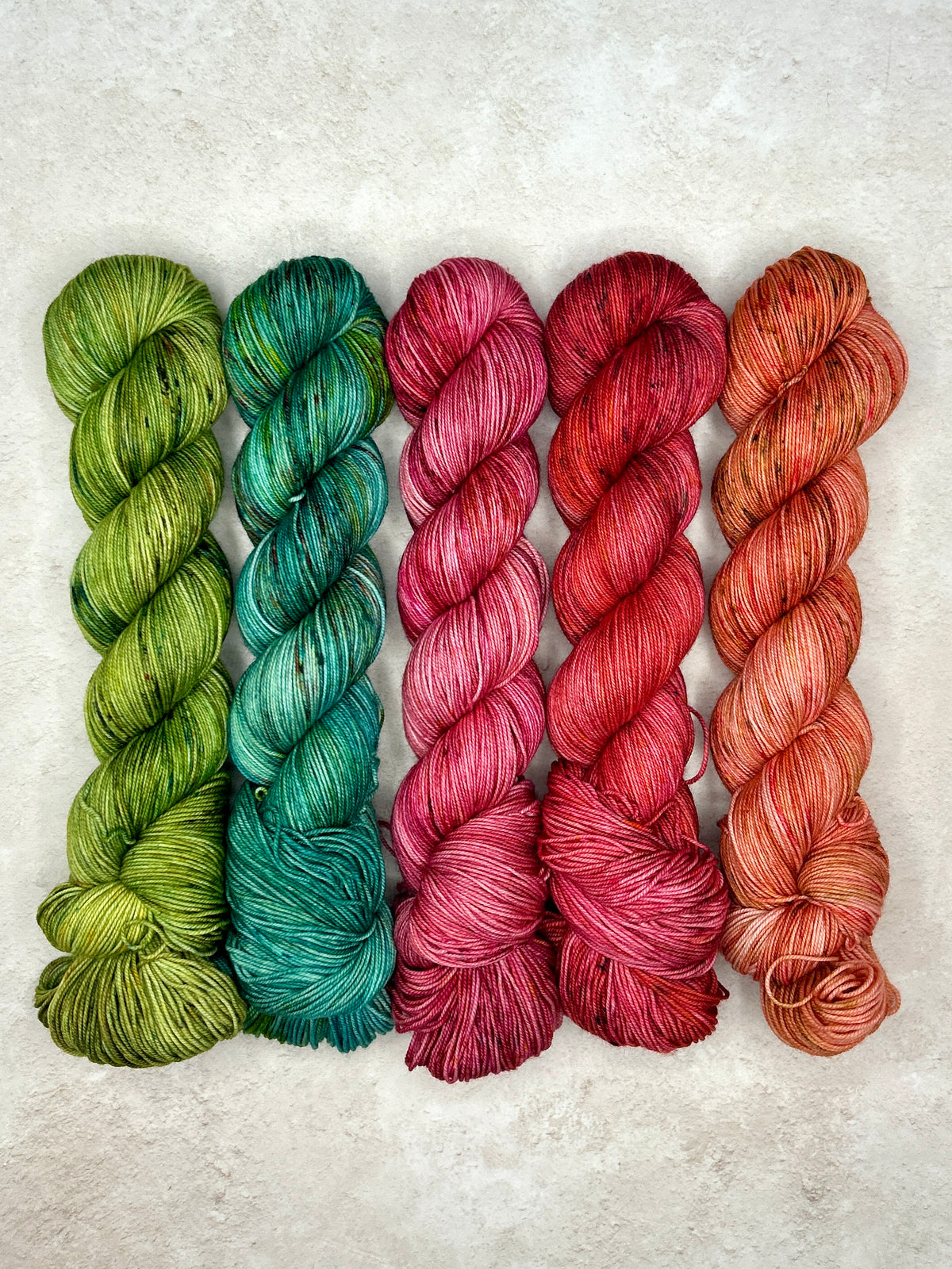 Tropical Summer - Soft Sock Bundle - 5 x 100g skein