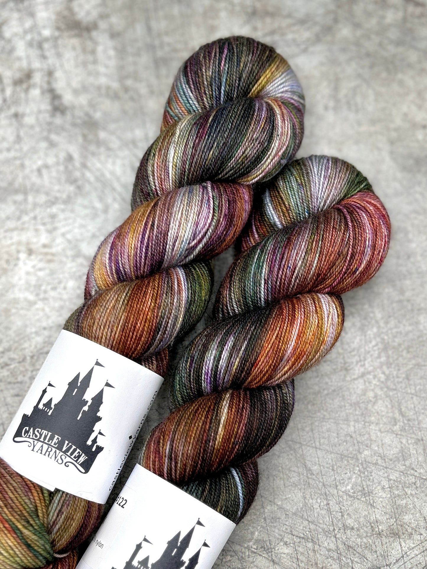 Castle Colours #122 - Soft Sock 100g skein