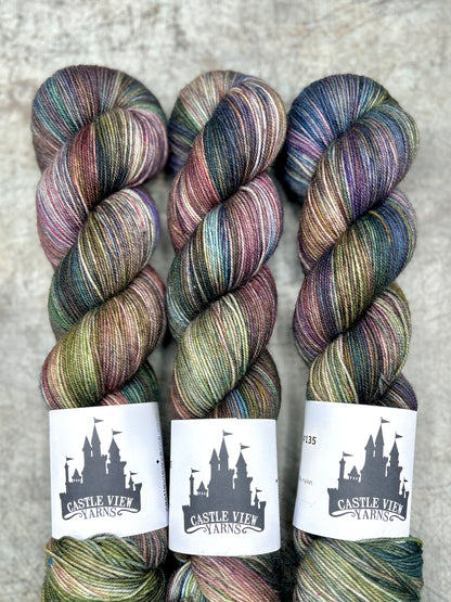 Castle Colours #135 - Soft Sock 100g skein