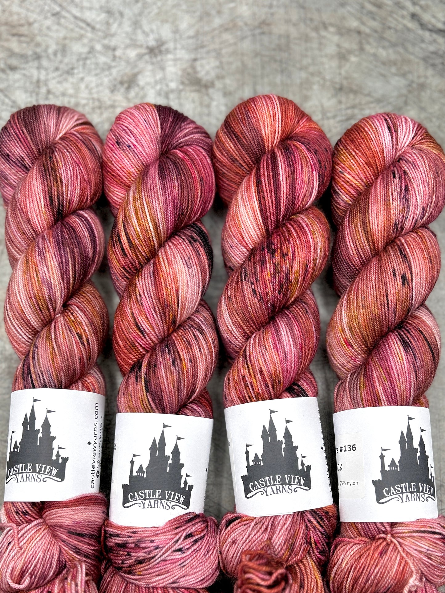 Castle Colours #136 - Soft Sock 100g skein