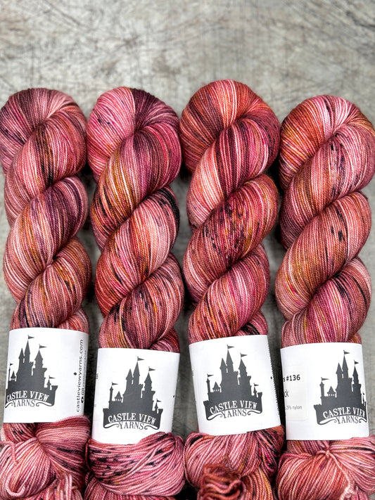 Castle Colours #136 - Soft Sock 100g skein