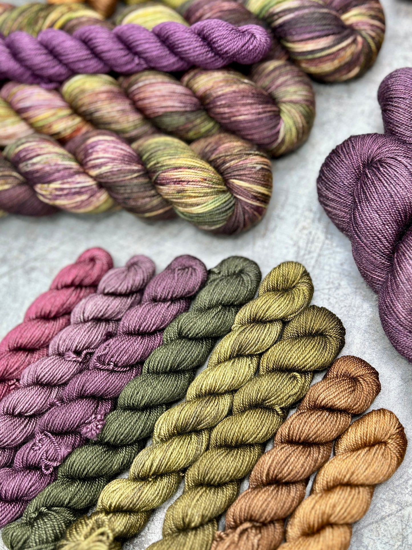 September Minis - Yak Silk Sock - 8 x 20g set (Seasons of Colour)